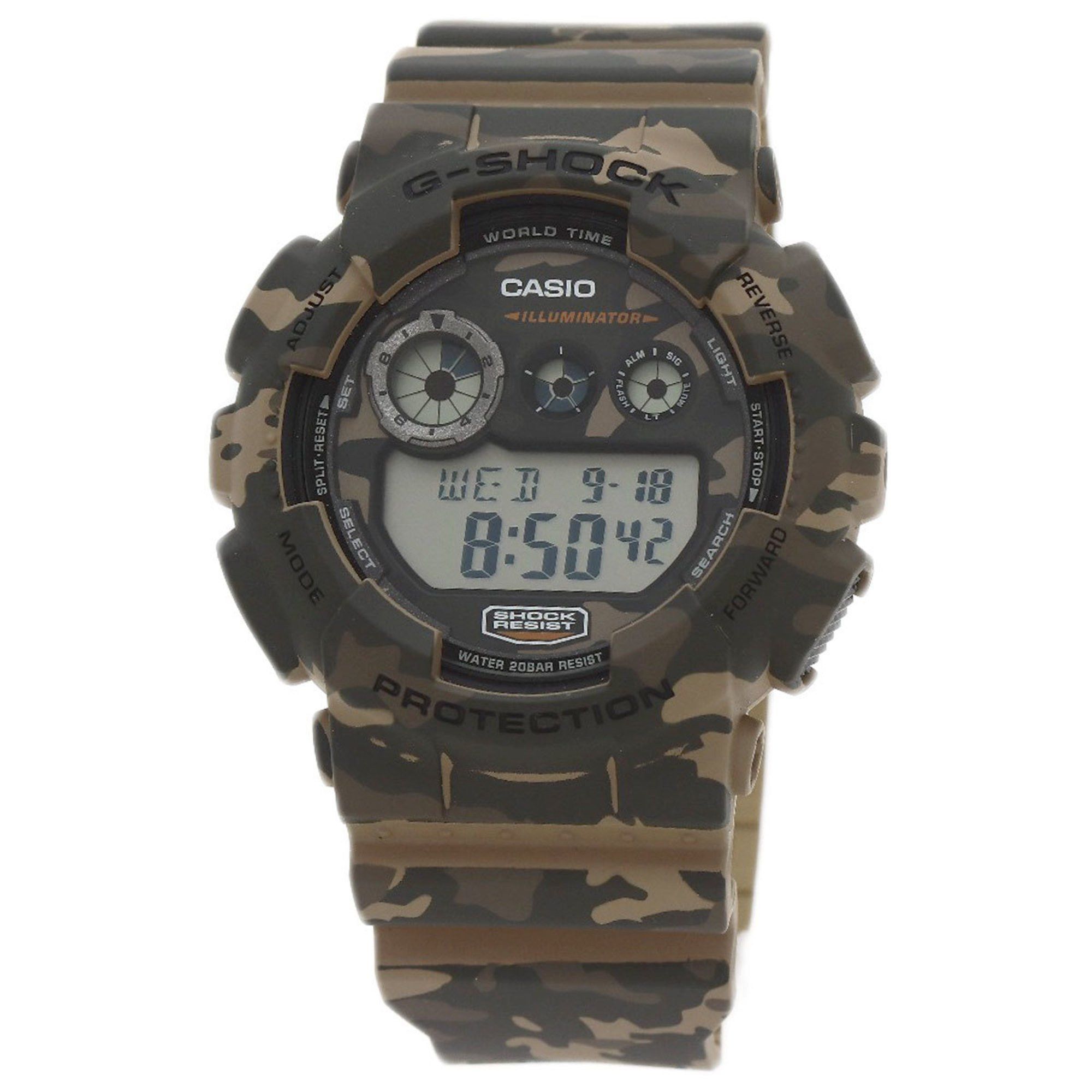 Casio Casio GD-120CM G-Shock Camouflage Watch Stainless Steel Resin Men's CASIO Size ONE SIZE - 1 Thumbnail