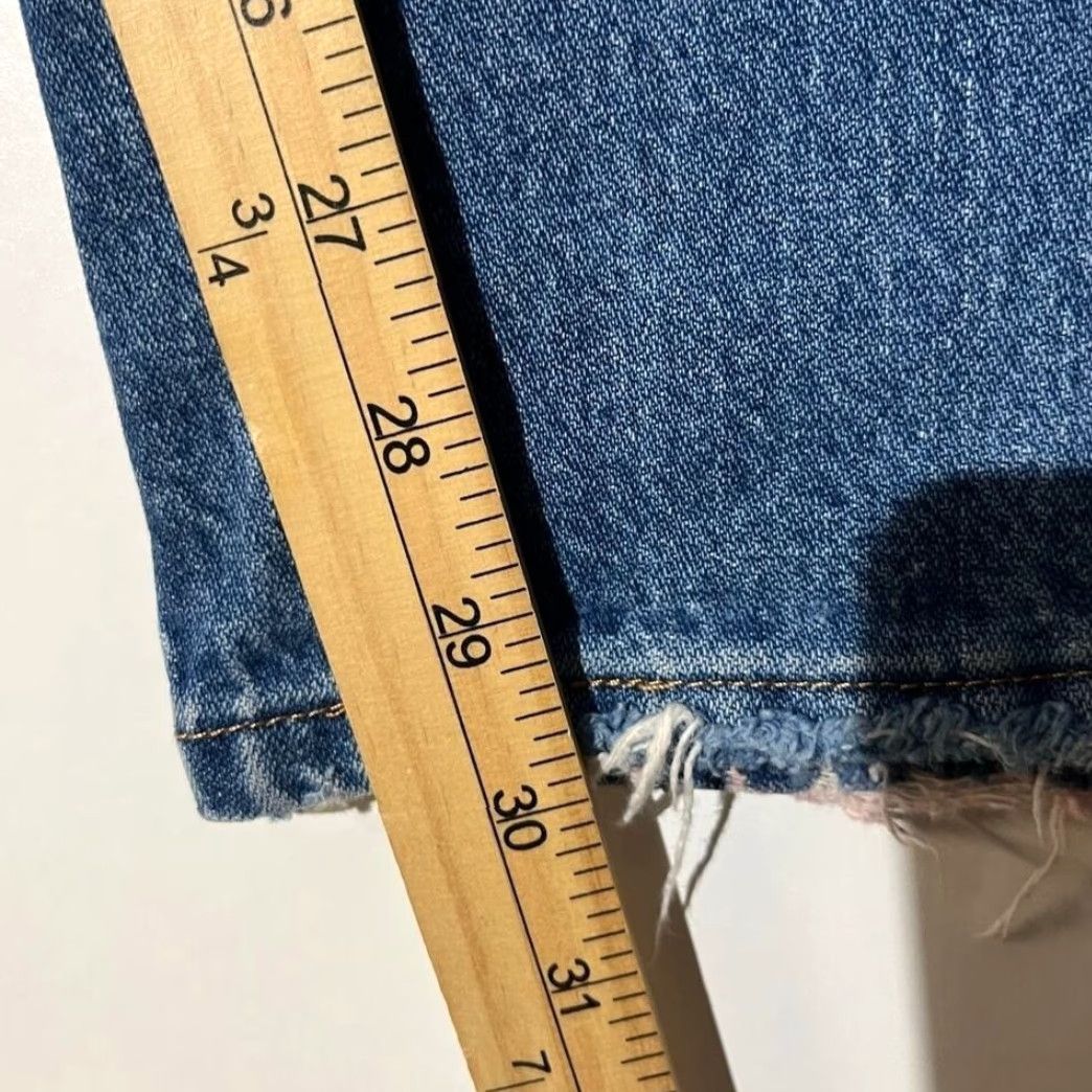 Wrangler Wrangler Mens Blue Cowboy Cut Original Fit Straight Jeans 34x30 Regular Rise Mid Denim 5-Pocket Logo Cowboys Mens Size US 34 / EU 50 - 7 Thumbnail