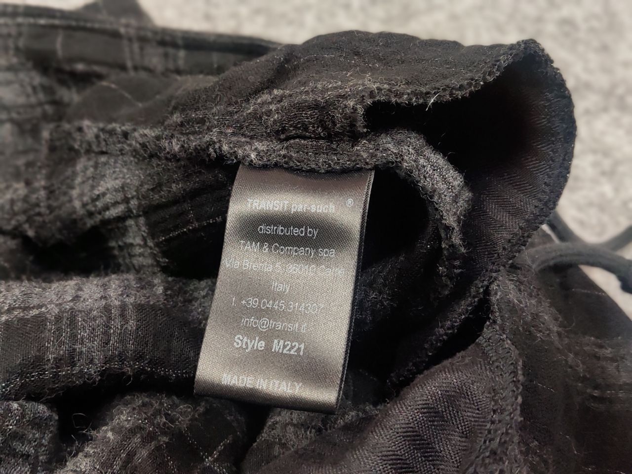 Transit Transit Par Such Classic trousers striped Black Pants Size 34" / US 12 / IT 48 - 15 Thumbnail