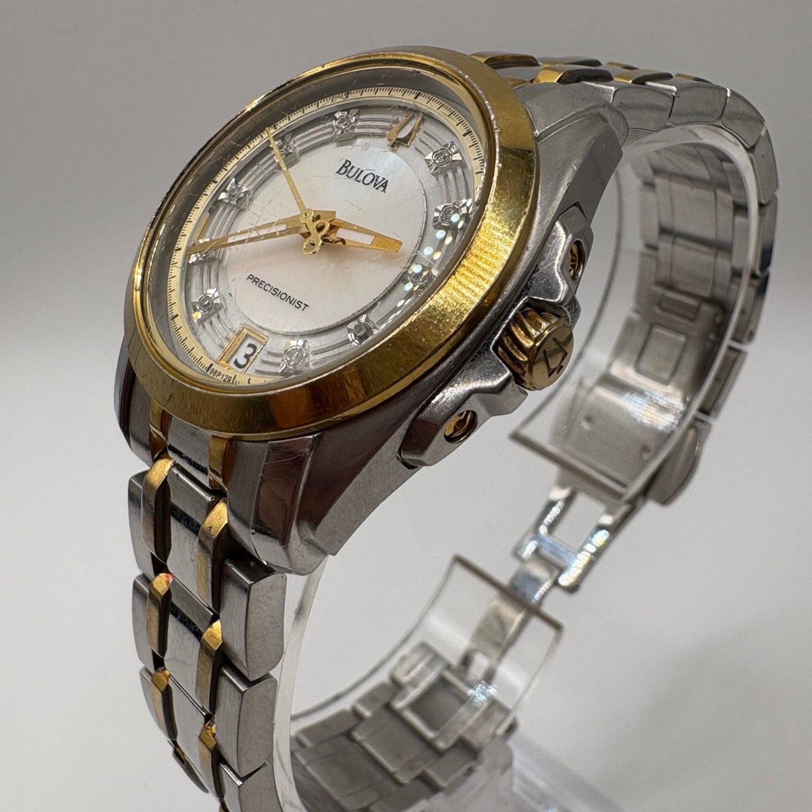 Bulova Bulova Precisionist 98P129 Women's Watch - Diamond & Pearl Size ONE SIZE - 1 Thumbnail