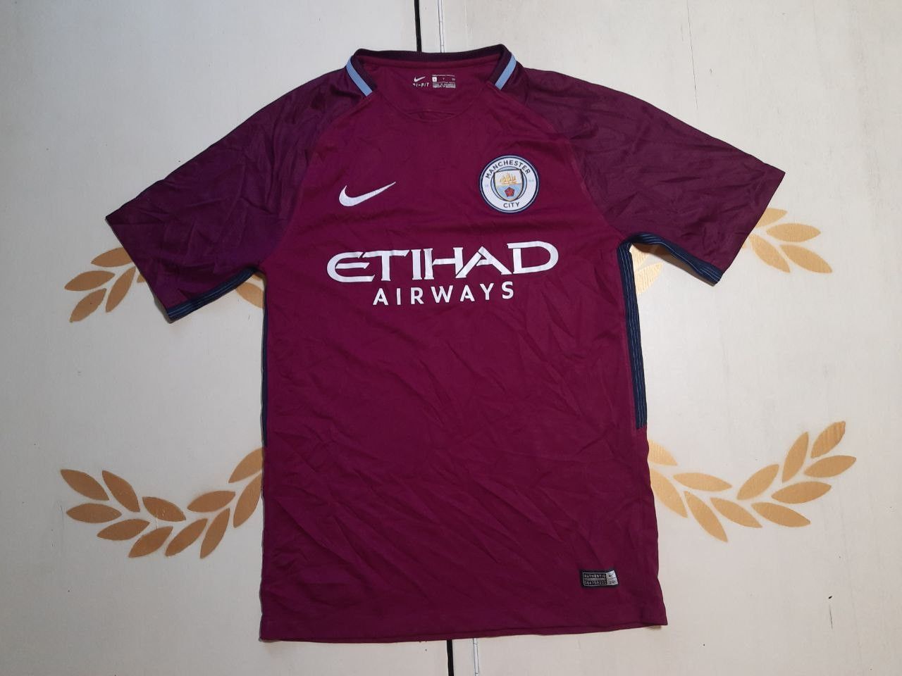Nike Nike Manchester City Jersey 2017-2018 Size US S / EU 44-46 / 1 - 1 Thumbnail
