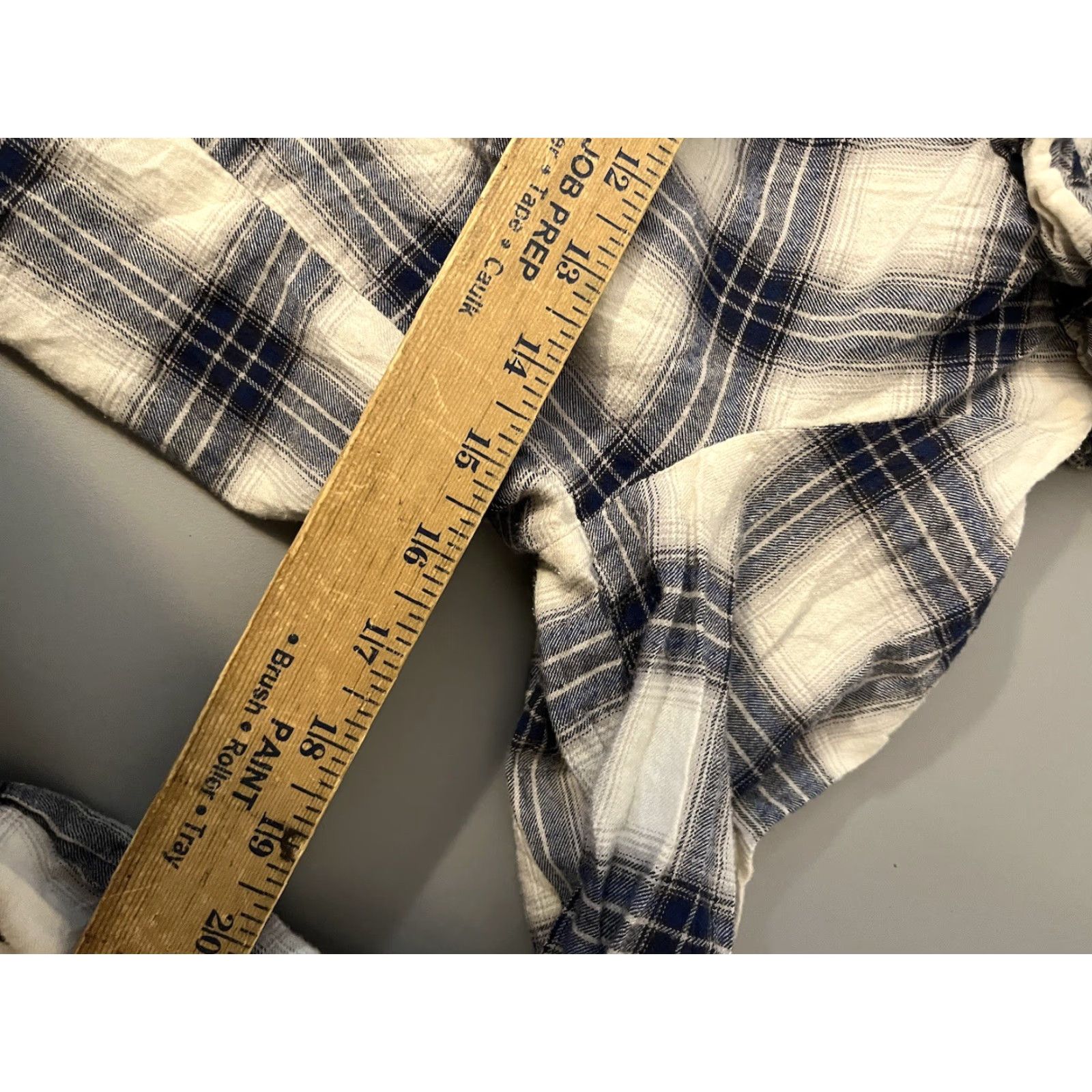H&M H&M Blouse Plaid Multicolor Long Sleeve Womens Ruffled Crew Button Down Size S Size S / US 4 / IT 40 - 5 Thumbnail