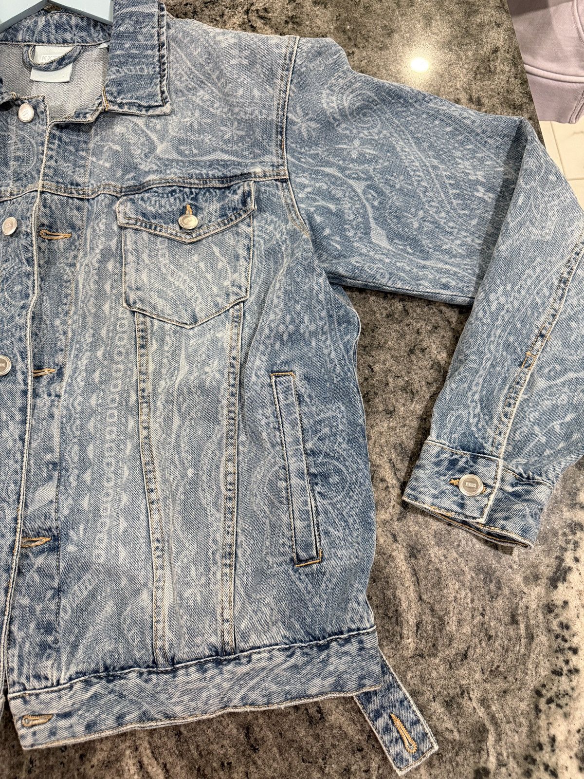 Kith Kith Paisley Denim Jacket Size US M / EU 48-50 / 2 - 4 Thumbnail