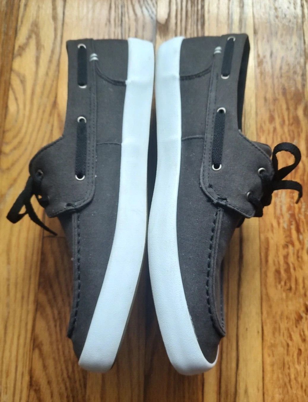 Sperry Sperry Top Sider Boat Shoes Fabric White Black Sneakers 11 Size US 11 / EU 44 - 4 Thumbnail