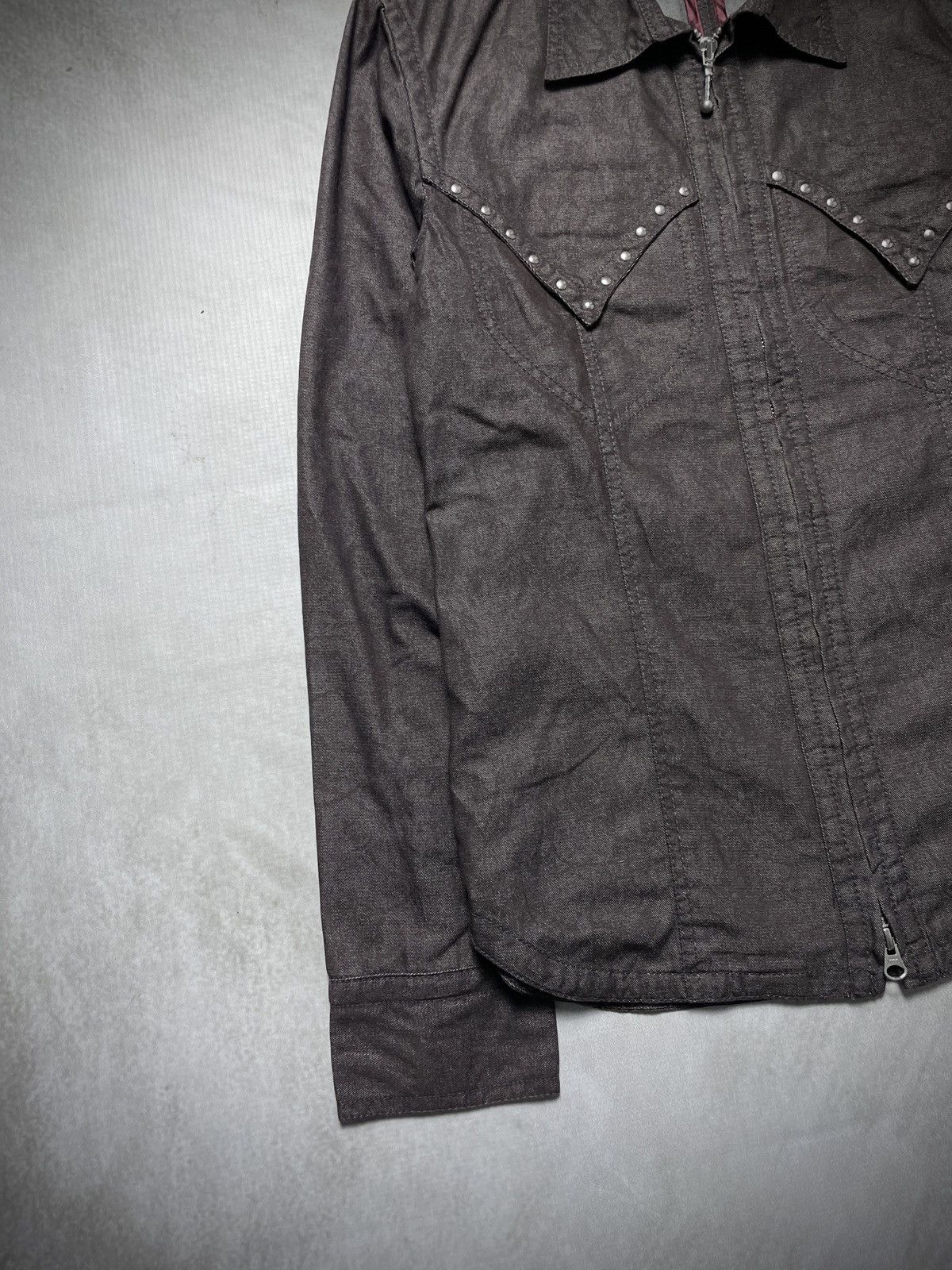 14th Addiction 2000’s NCFM - Vkei Style Studded Western Zip Jacket Size US M / EU 48-50 / 2 - 5 Thumbnail