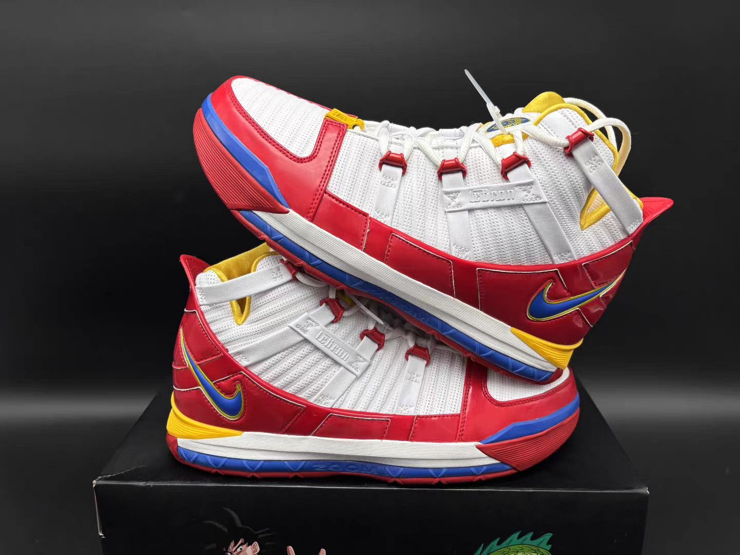 Nike Nike Zoom LeBron 3 PE "Superman" Basketball Shoes K15 Size US 11.5 / EU 44-45 - 5 Thumbnail