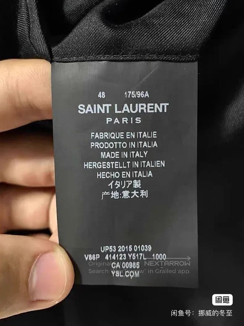 Saint Laurent Paris Saint Laurent Paris Fireworks Chain Beaded Explosion Suit Size US M / EU 48-50 / 2 - 5 Thumbnail