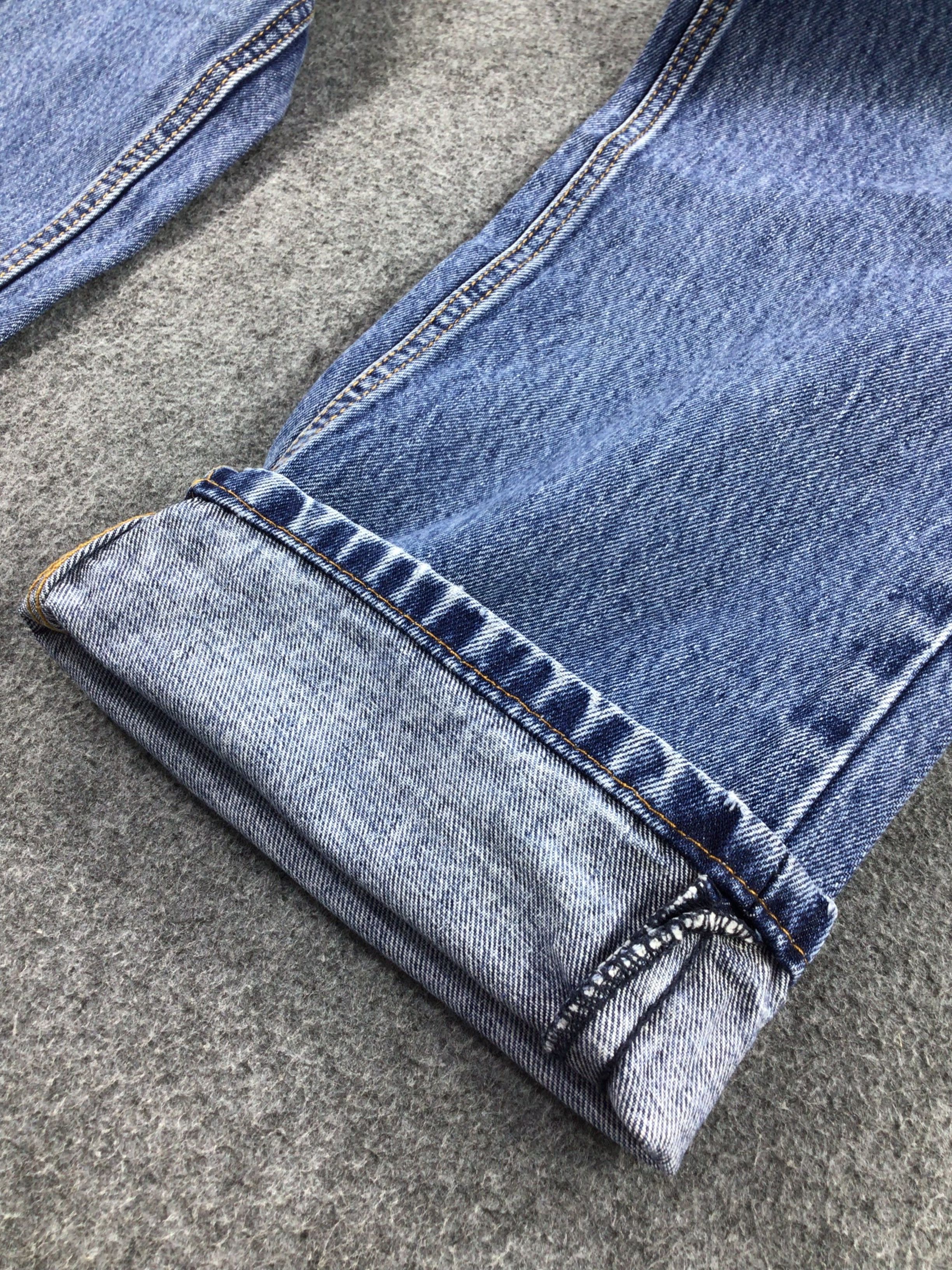 Levi's Vintage Levis 505 Jeans Blue Wash Denim KJ298 Size US 34 / EU 50 - 7 Thumbnail