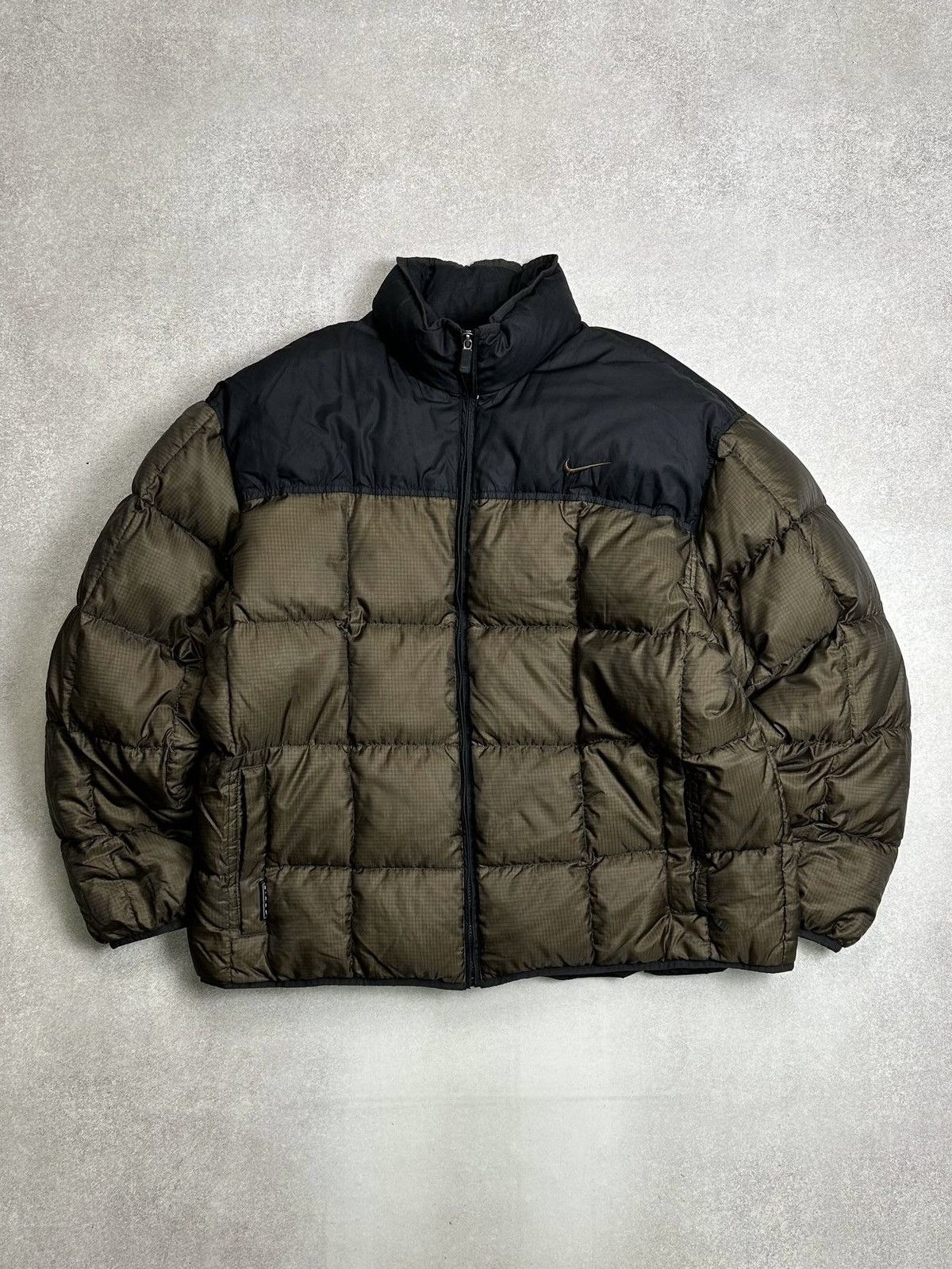 Nike ACG Vintage 90s Nike ACG Mettalic Swoosh Goose Down Jacket XL Size US XL / EU 56 / 4 - 1 Thumbnail