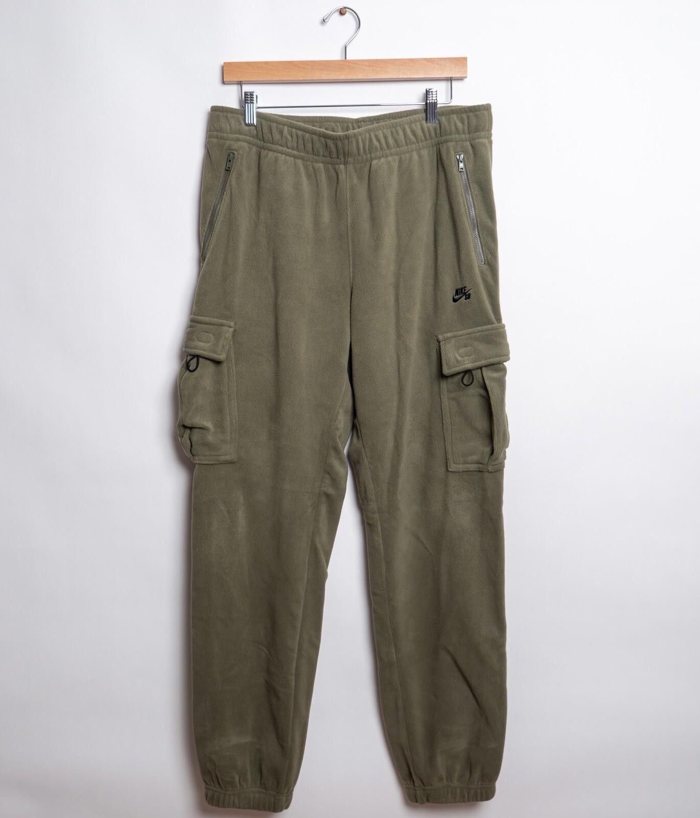 Nike Nike SB Fleece Cargo Pants Army Green Size M Size US 32 / EU 48 - 7 Thumbnail