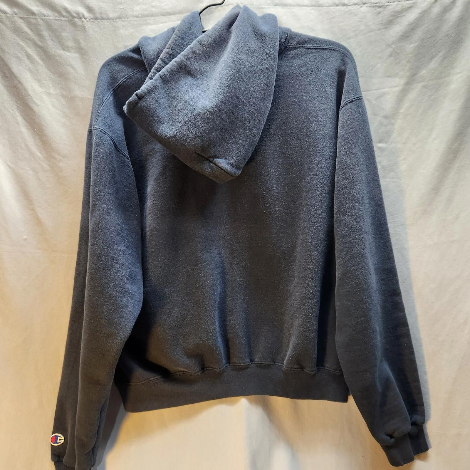 Champion Vintage Champion Spellout Hoodie Blue Size Medium Size US M / EU 48-50 / 2 - 7 Thumbnail
