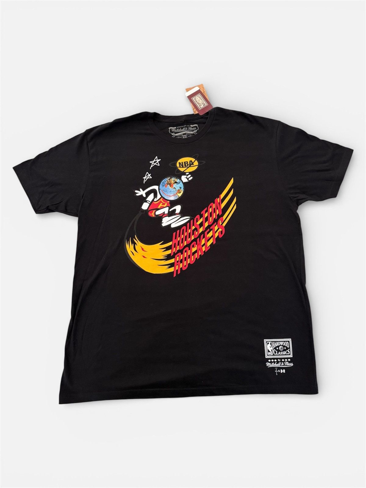 Mitchell & Ness × Travis Scott Travis Scott x BR x Mitchell&Ness x Cactus Jack Rockets Tee Size US XXL / EU 58 / 5 - 1 Thumbnail