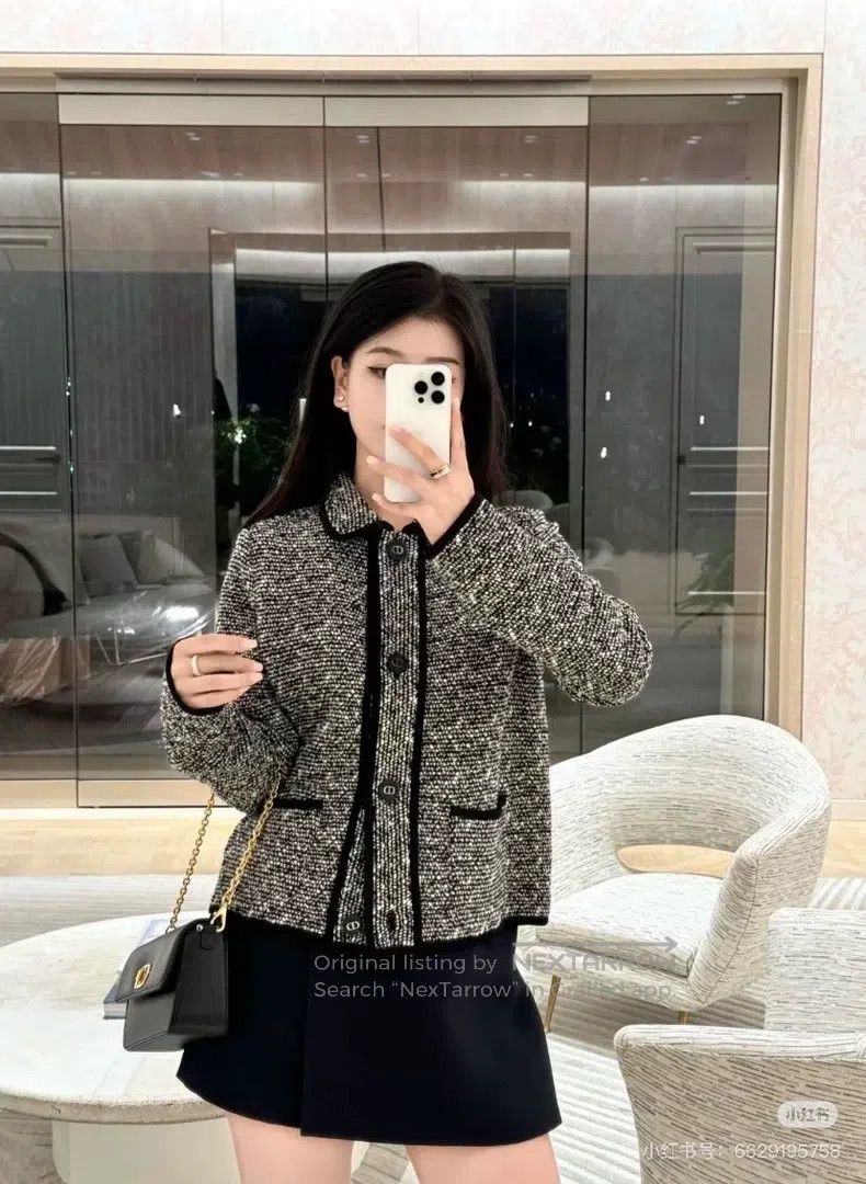 Dior Dior Woollen coat Size M / US 6-8 / IT 42-44 - 6 Thumbnail