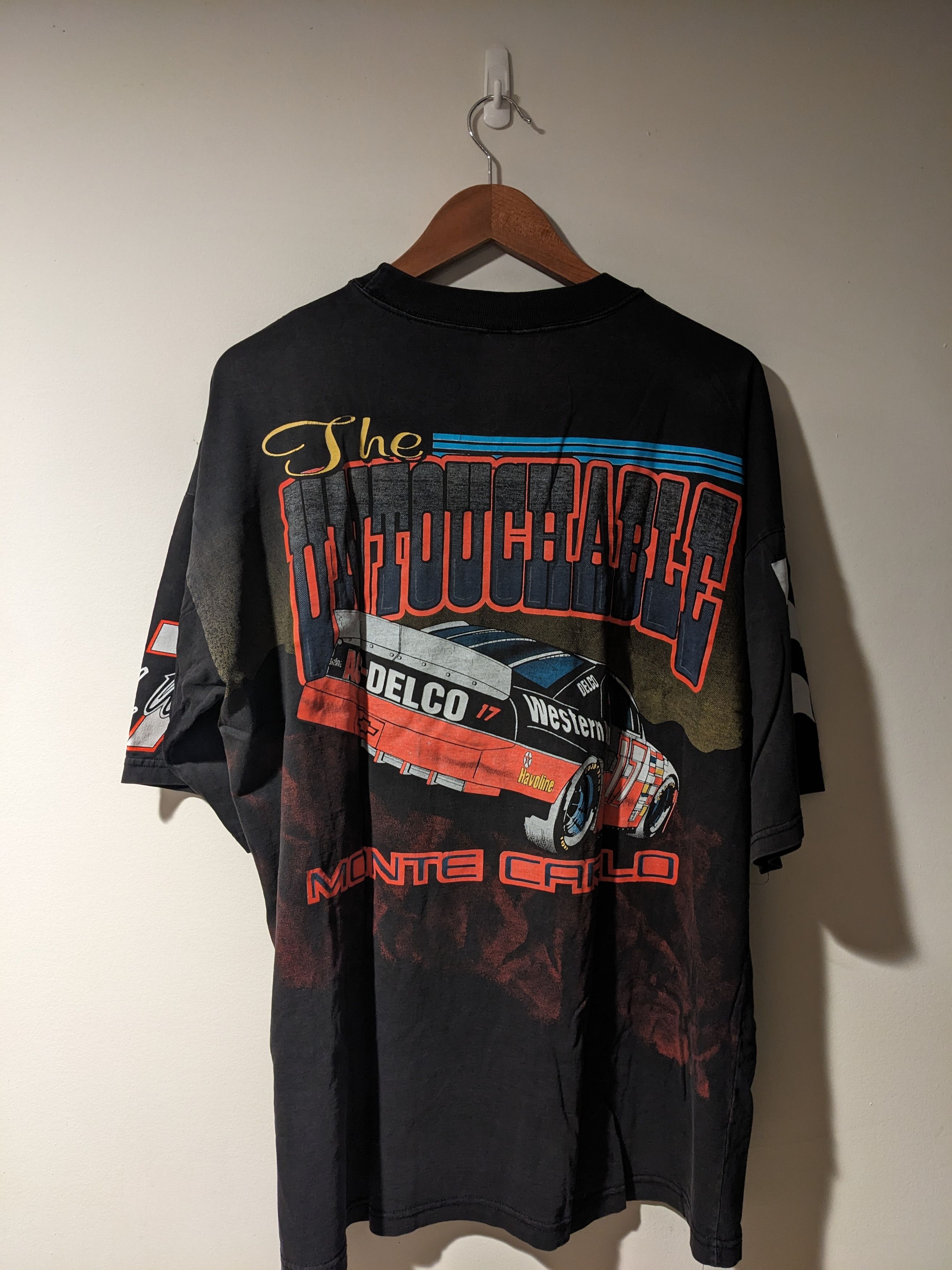 NASCAR × Vintage Vintage 1995 Darrell Waltrip Nascar Chase Authentic T-Shirt Size US XL / EU 56 / 4 - 8 Thumbnail