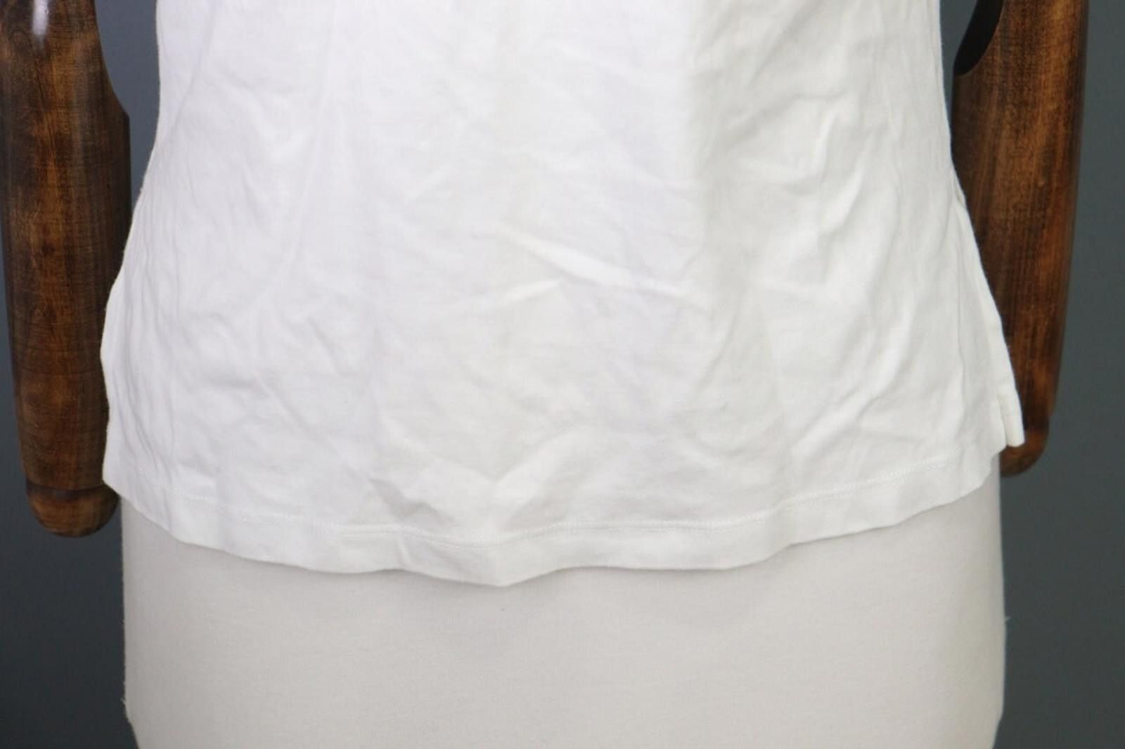 Designer Me+Em White Relaxed Top Blouse Sweater Size 8 Size M / US 6-8 / IT 42-44 - 6 Thumbnail