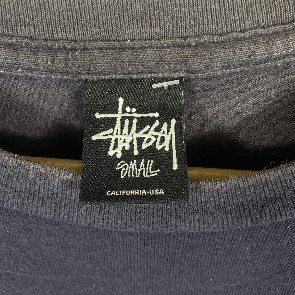 Stussy STUSSY World Tour Rasta Man Crown Graphic Faded Tee Shirt Size US S / EU 44-46 / 1 - 7 Thumbnail