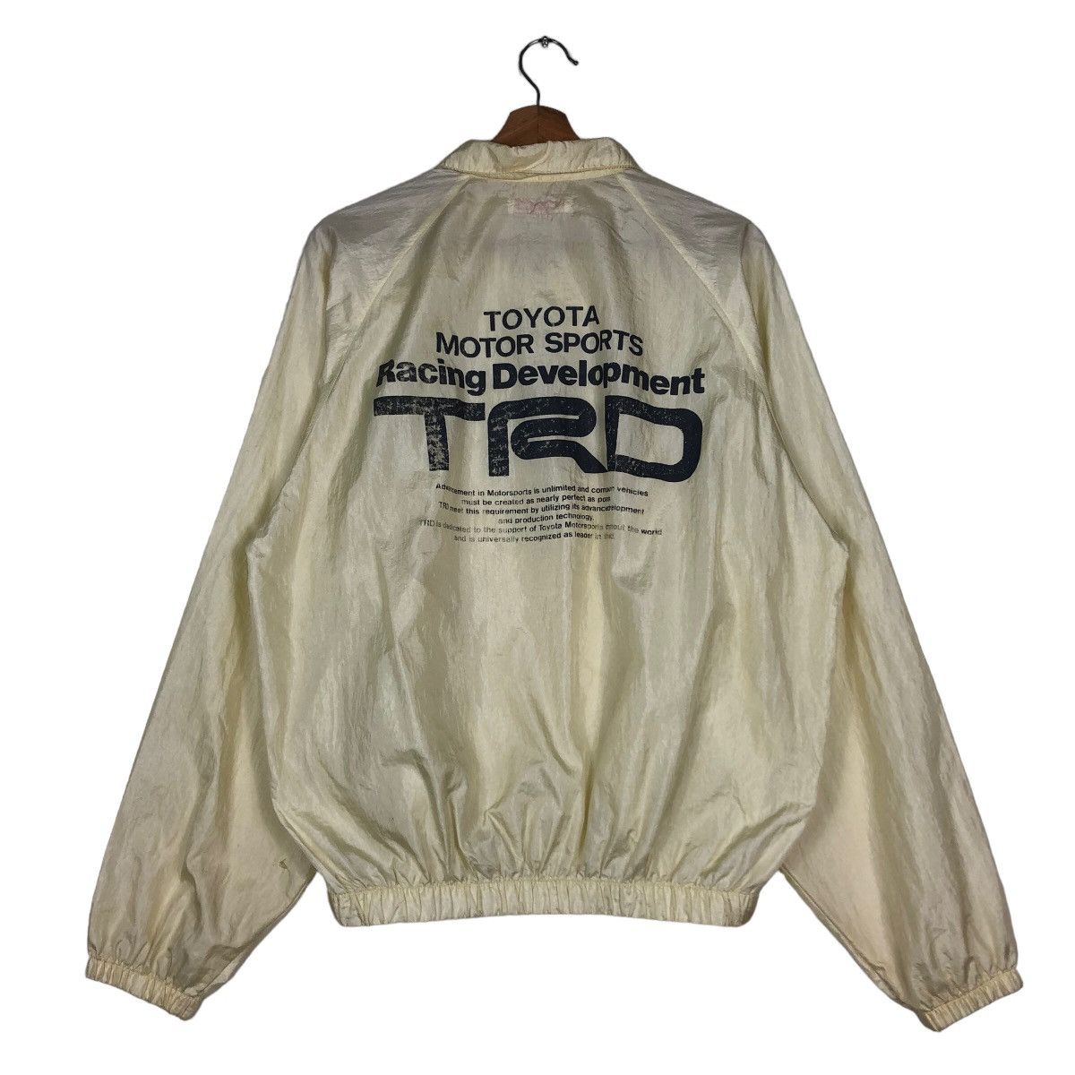 Japanese Brand 🔥Vintage Bomber Jacket Toyota Motor Sports Racing TRD Size US M / EU 48-50 / 2 - 1 Thumbnail