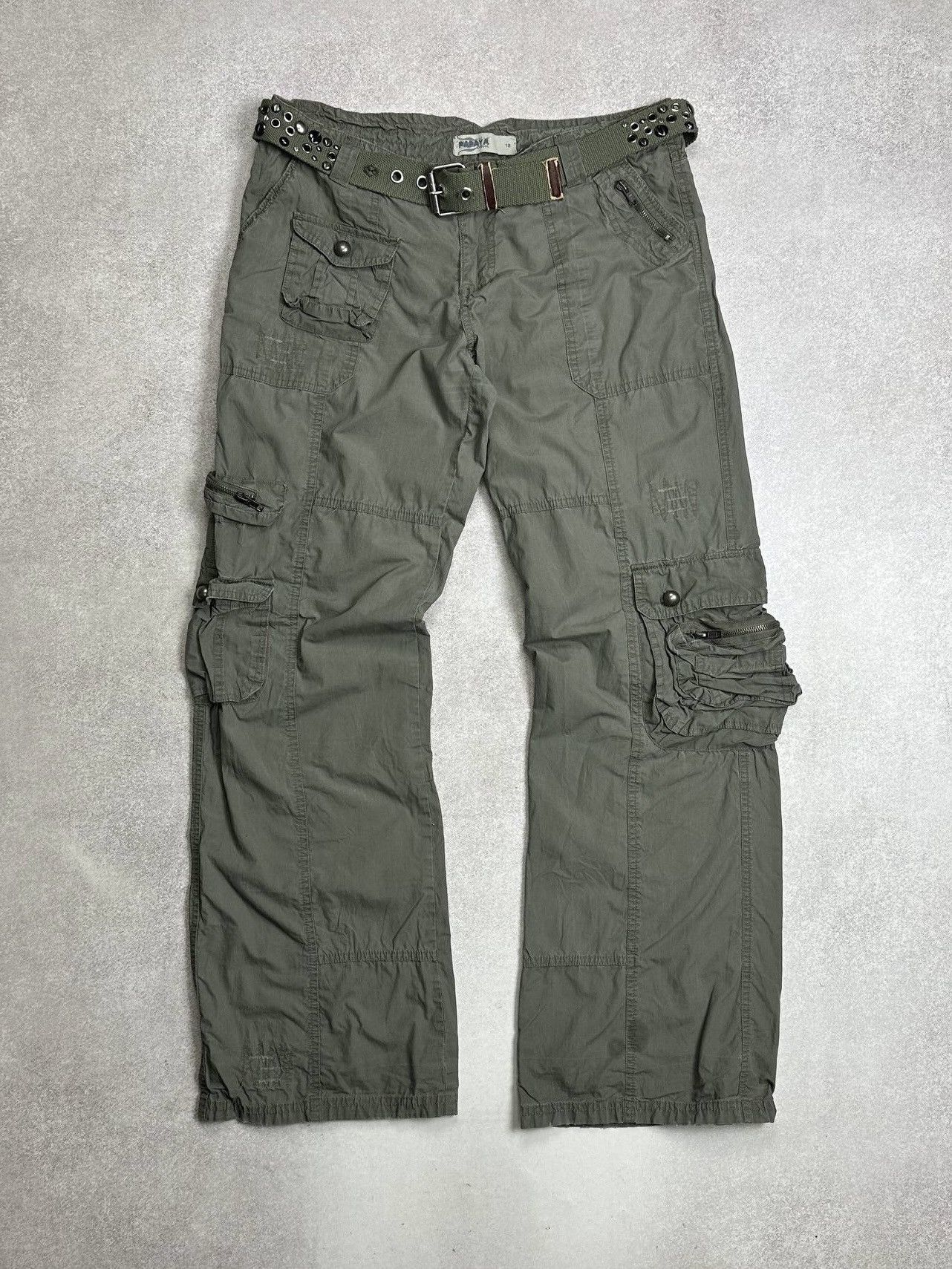 Japanese Brand Vintage Japanese Archival Hysteric If Six Cargo Y2K Pants Size 30" / US 8 / IT 44 - 1 Thumbnail