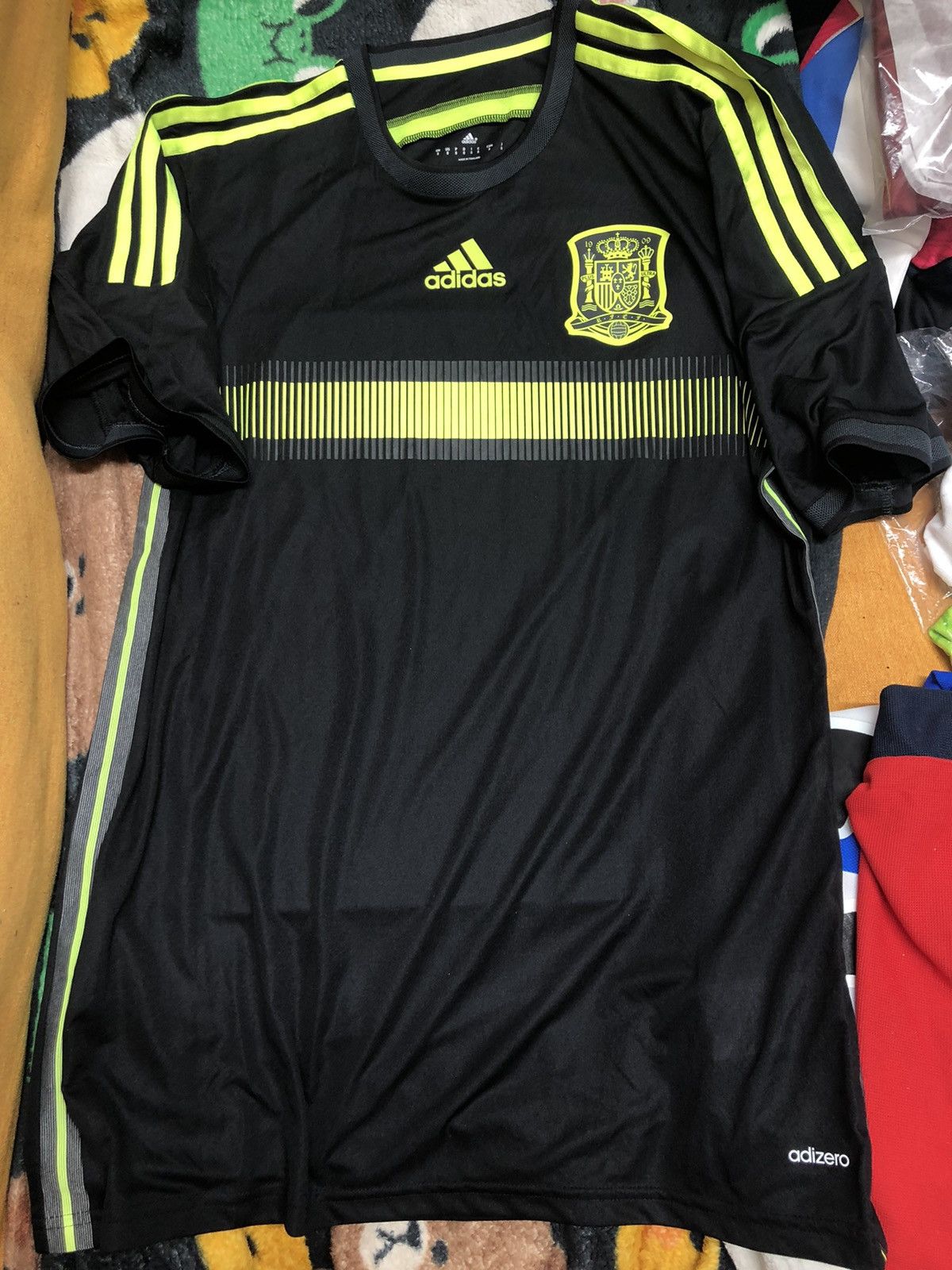 Adidas Spain 14/15 away match spare shirt Size US L / EU 52-54 / 3 - 1 Thumbnail