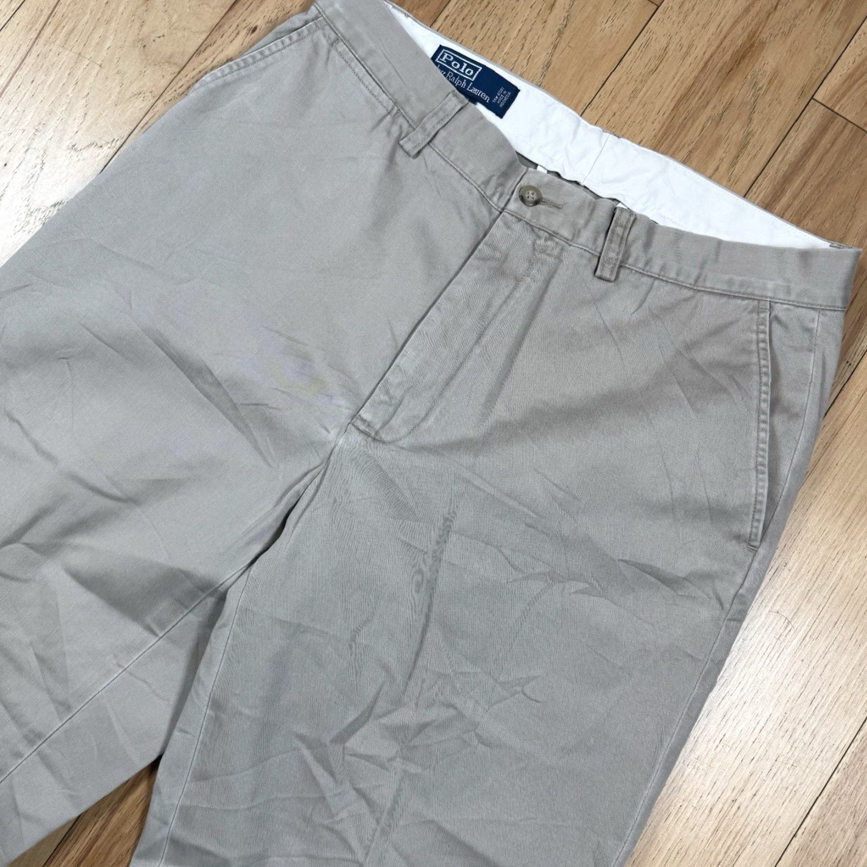 Polo Ralph Lauren VTG Polo Ralph Lauren Prospect Pants Mens 32x30 Khaki Chino Dress Straight Relaxed Beige Straight Pants Mens 32 Size US XS / EU 42 / 0 - 2 Thumbnail