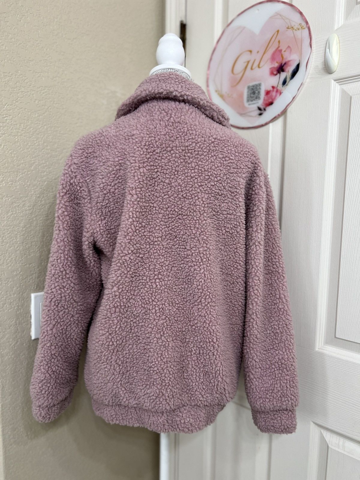 Anthropologie Anthropologie Elodie Teddy Zip-Up Jacket size XS Size XS / US 0-2 / IT 36-38 - 3 Thumbnail