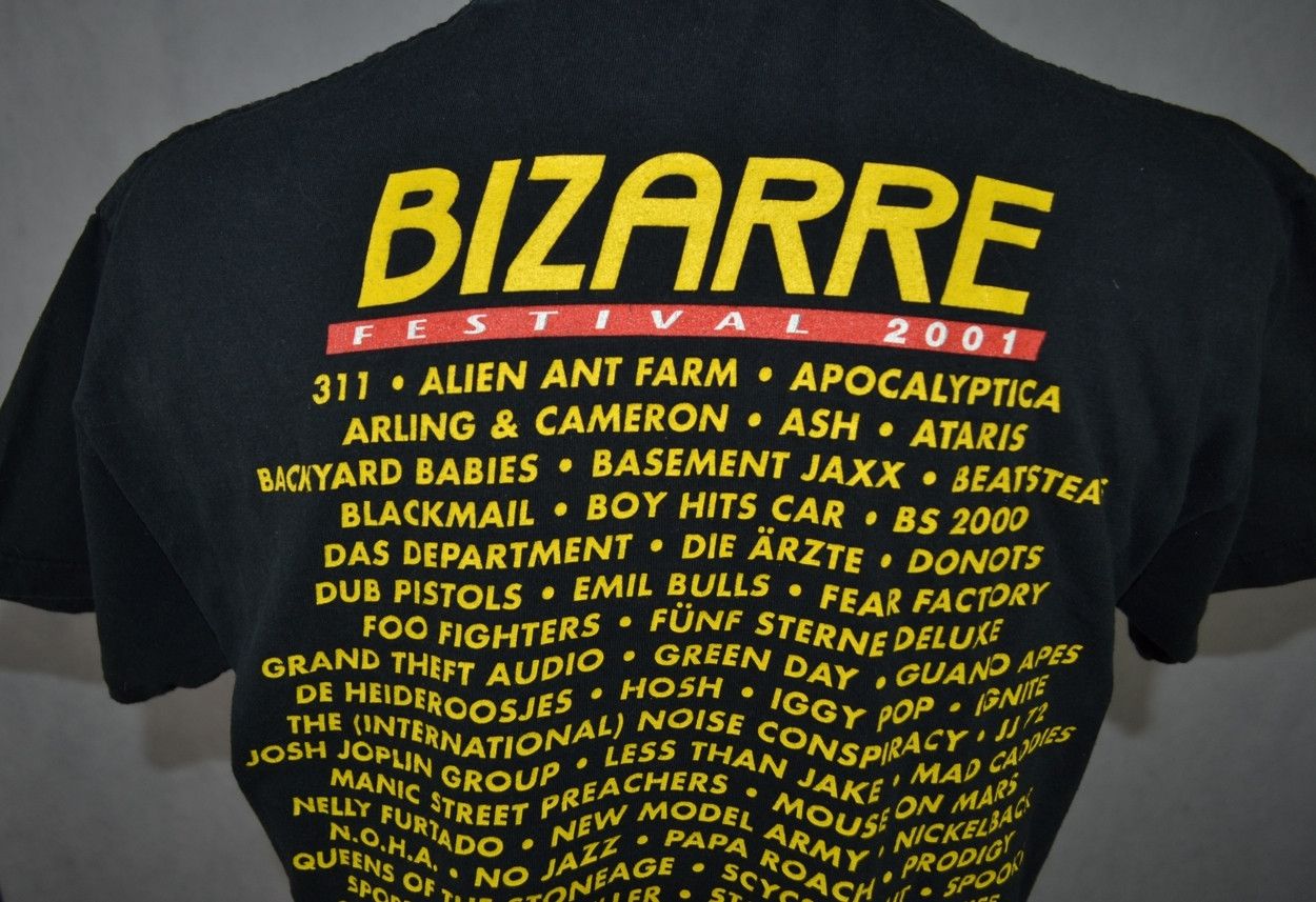 Band Tees × Vintage Bizarre Festival 2001 Vintage tee S Size US S / EU 44-46 / 1 - 3 Thumbnail