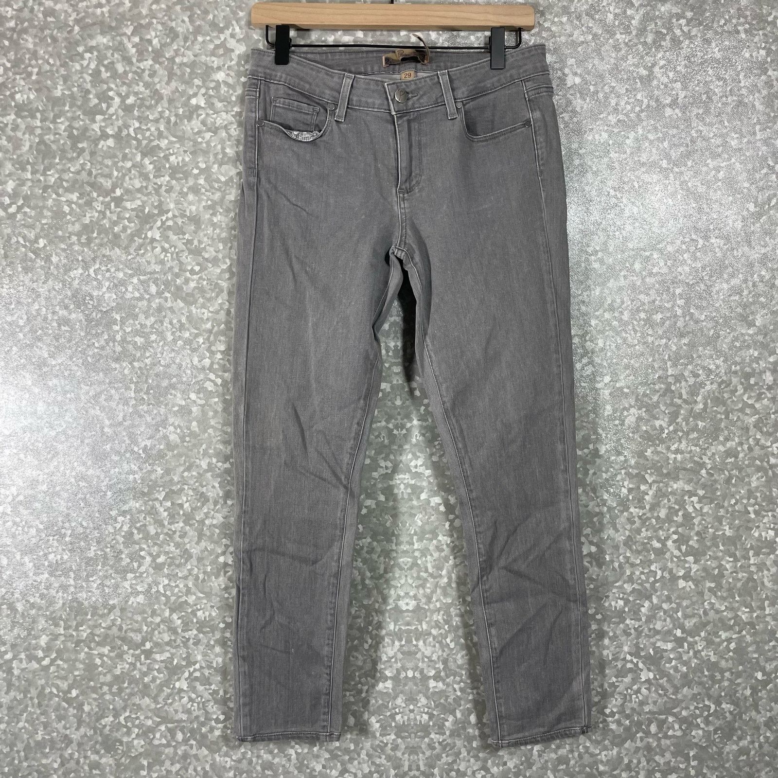 Paige Paige Denim Women's Gray Verdugo Jegging Jeans - Size 29 Size 29" - 1 Thumbnail