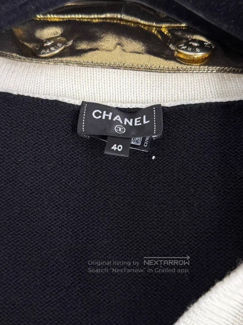 Chanel Chanel 24C gold sequin hoodie zipper jacket Size S / US 4 / IT 40 - 3 Thumbnail