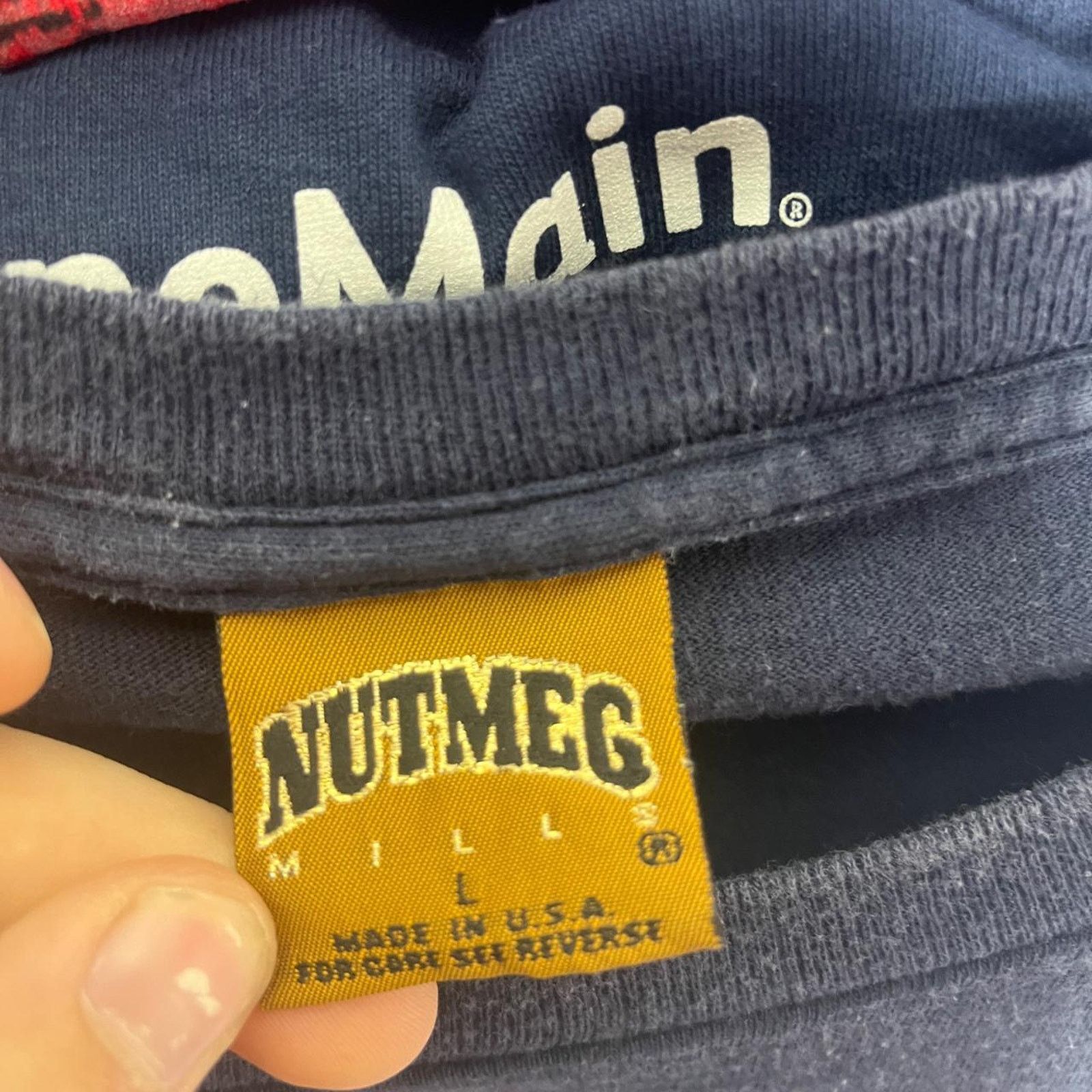 Nutmeg Vintage cleveland indians embroidered shirt Size US L / EU 52-54 / 3 - 3 Thumbnail