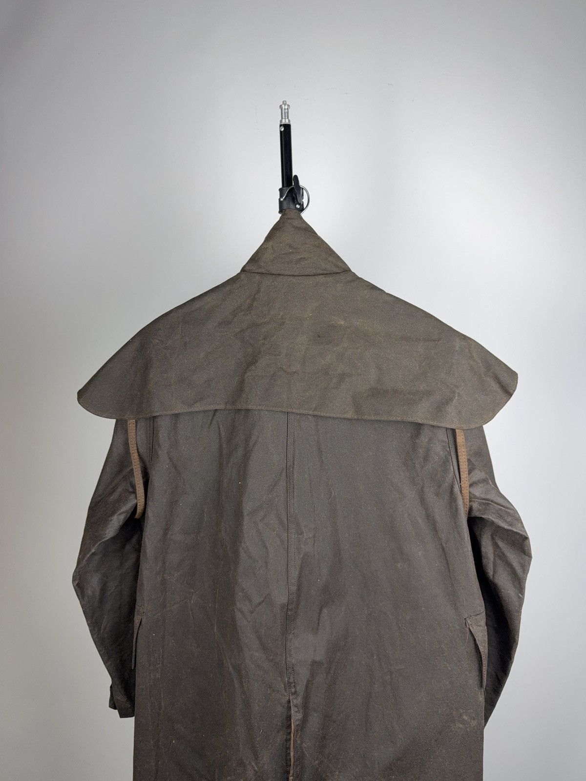 Vintage Vntg Driza-Bone Oilskin Riding Coat Australian Waxed Duster Size US M / EU 48-50 / 2 - 9 Thumbnail