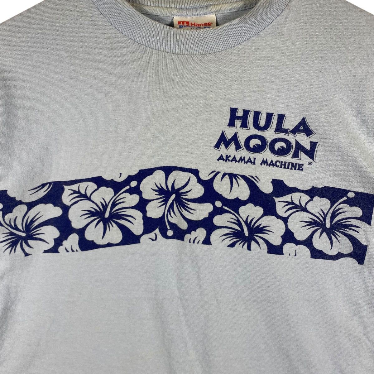 Vintage Vintage MOON EYES Hula Moon Akamai Machine Graphic Tee Size US S / EU 44-46 / 1 - 2 Thumbnail