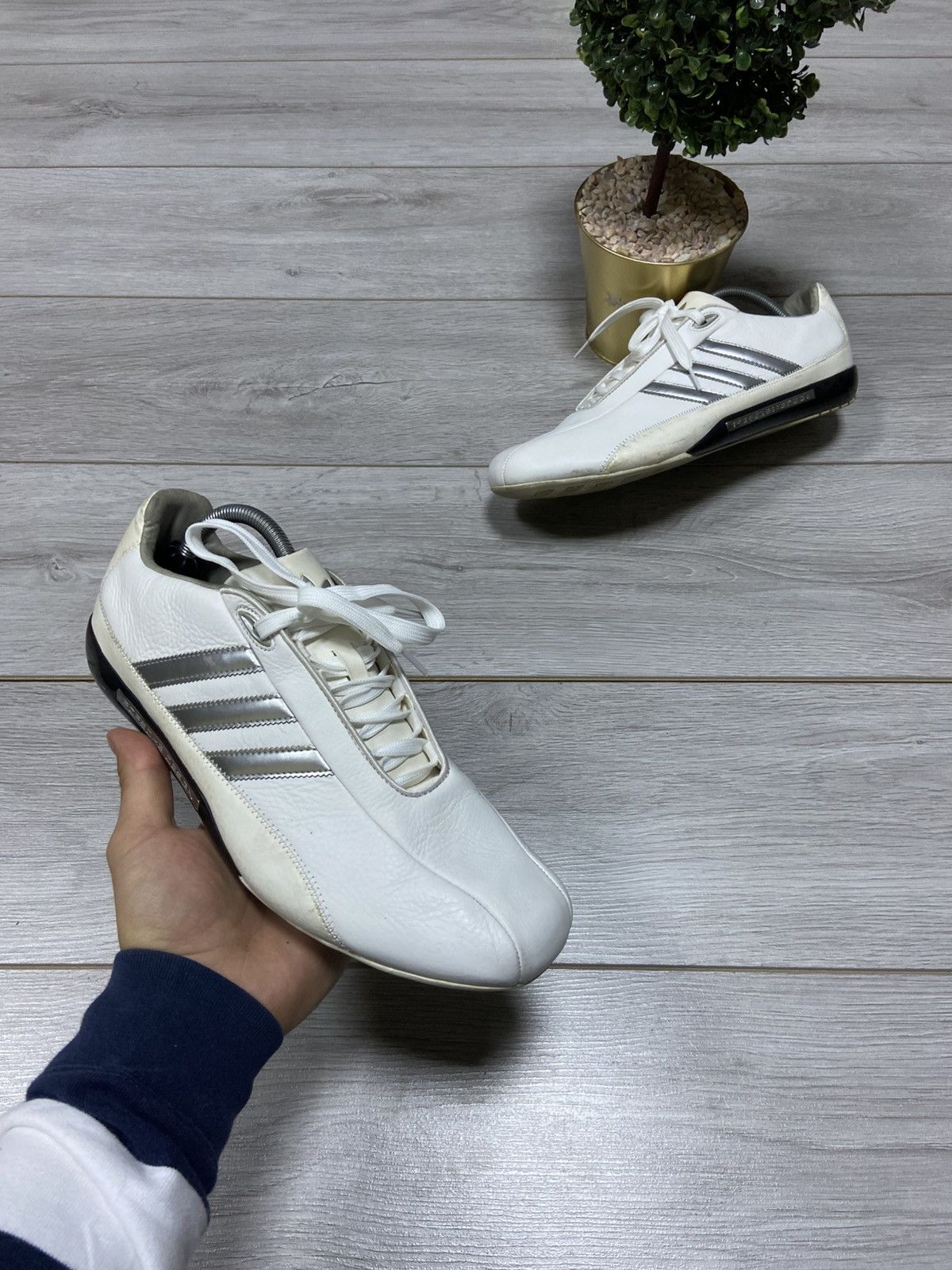Adidas × Porsche Design Vintage Adidas Porsche Design Leather Shoes sneakers Y2K Size US 10 / EU 43 - 2 Thumbnail