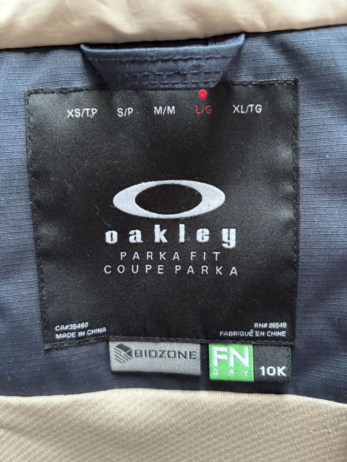 Oakley Vintage Oakley Parkafit Size US L / EU 52-54 / 3 - 7 Thumbnail