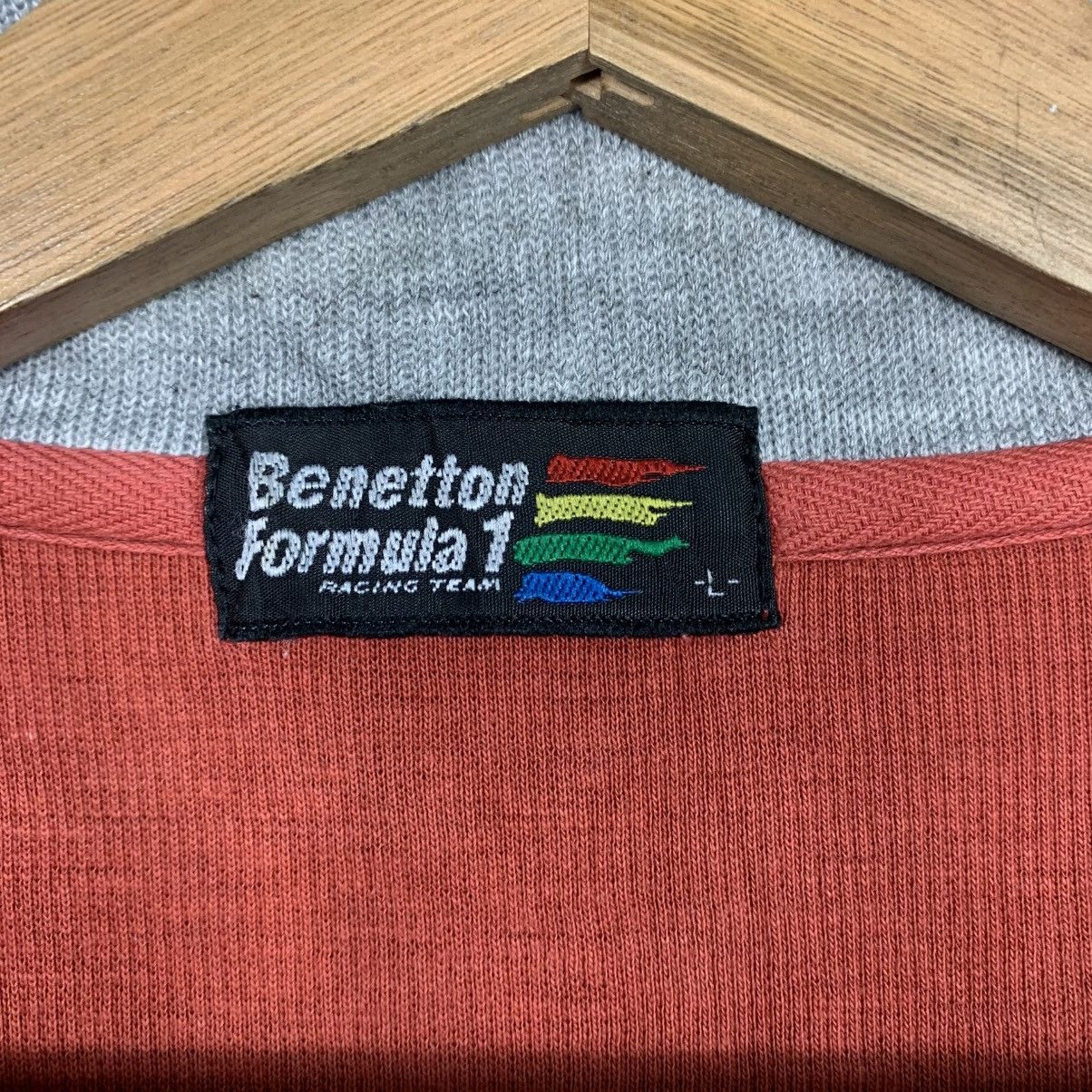 Benetton Benetton Formula 1 Racing Team Sweater Size US L / EU 52-54 / 3 - 14 Thumbnail