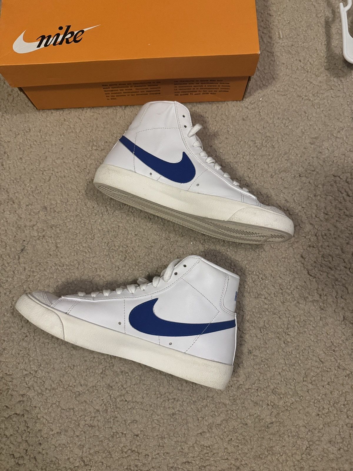 Nike Nike Blazer Mid ‘77 VNTG ‘Racer Blue’ Size US 7.5 / EU 40-41 - 3 Thumbnail