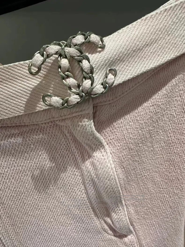 Chanel Chanel Denim shorts Size 42" / US 20 - 4 Thumbnail