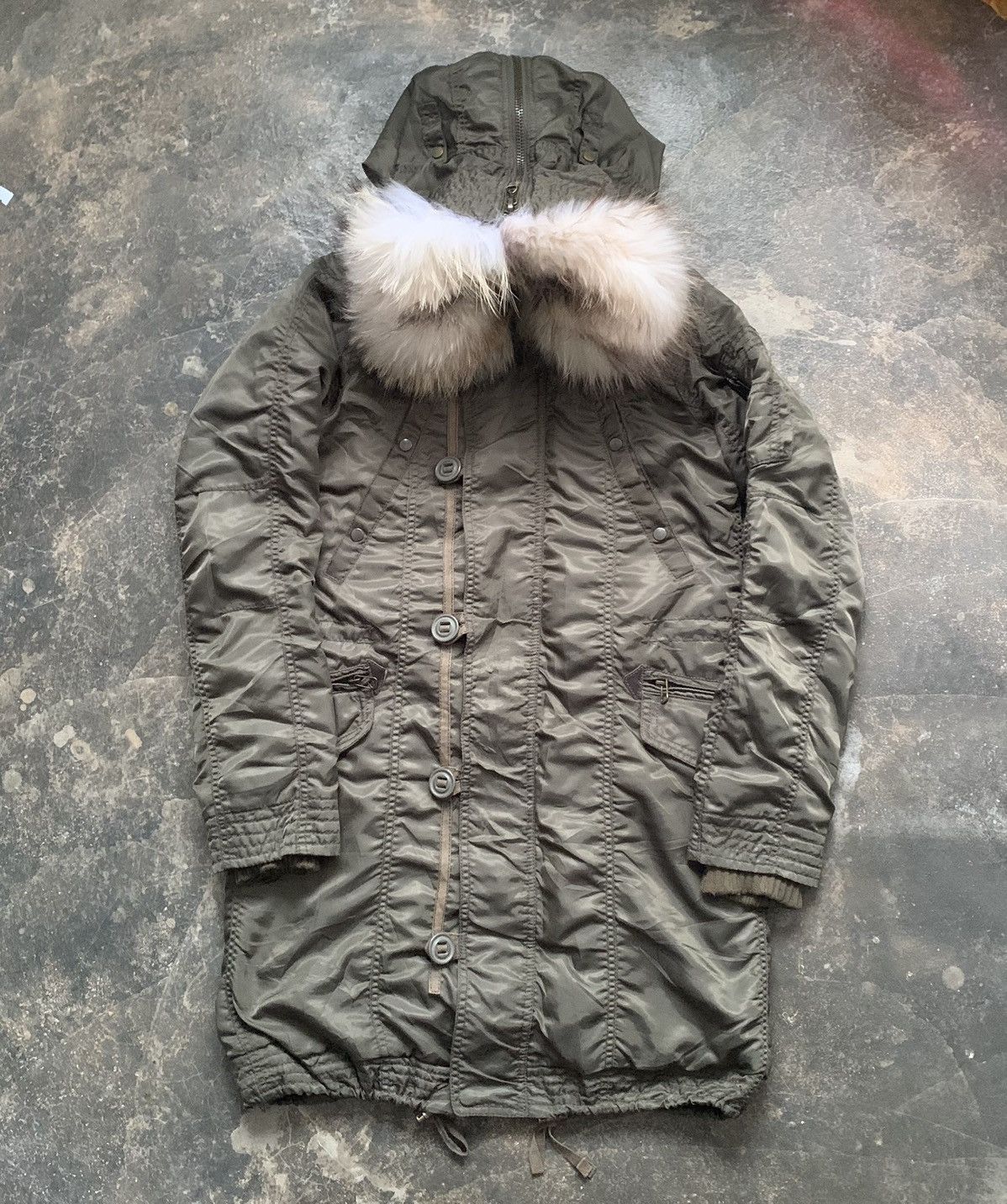 GOA G.O.A. furry parka winter jacket Size US XS / EU 42 / 0 - 1 Thumbnail