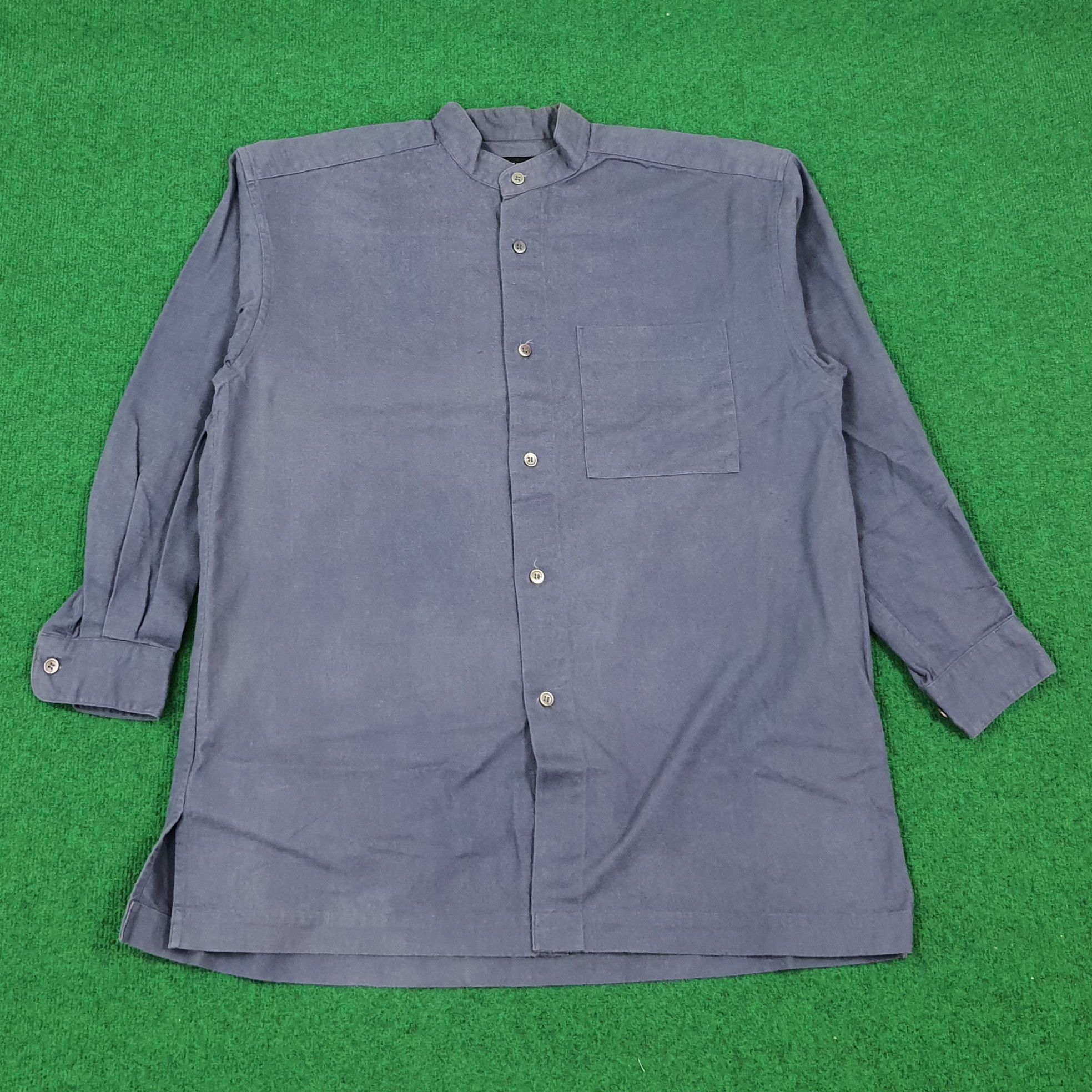 Issey Miyake × Japanese Brand × Vintage Vintage Issey Miyake IM Miyake Designer Button Up Shirt Size US L / EU 52-54 / 3 - 1 Thumbnail