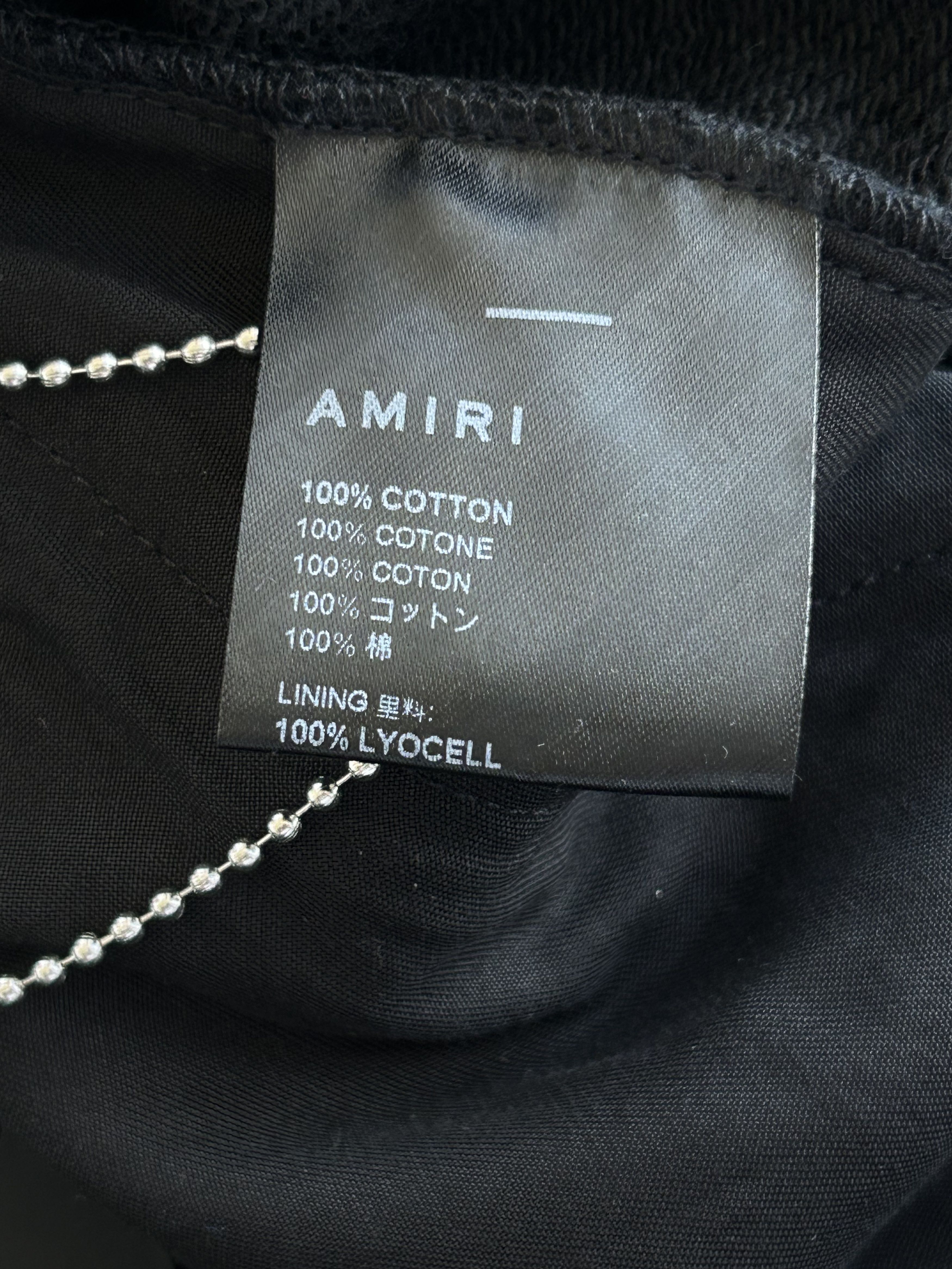 Amiri Amiri Black & Red MA Bar Logo Sweatpants Size US 36 / EU 52 - 4 Thumbnail