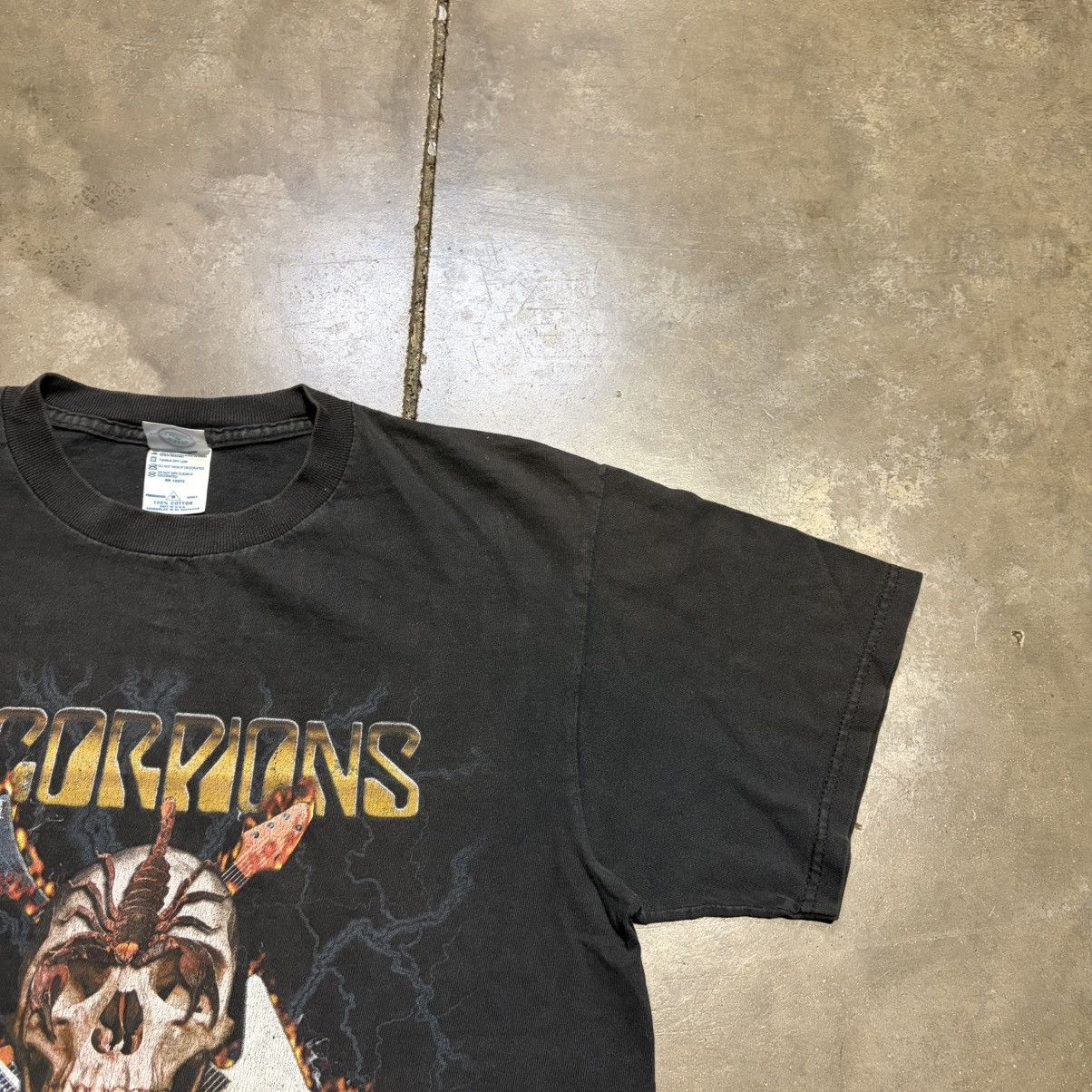 Band Tees Vintage Scorpion Double Thunder Band T shirt Rock Musc Tee Size US M / EU 48-50 / 2 - 7 Thumbnail