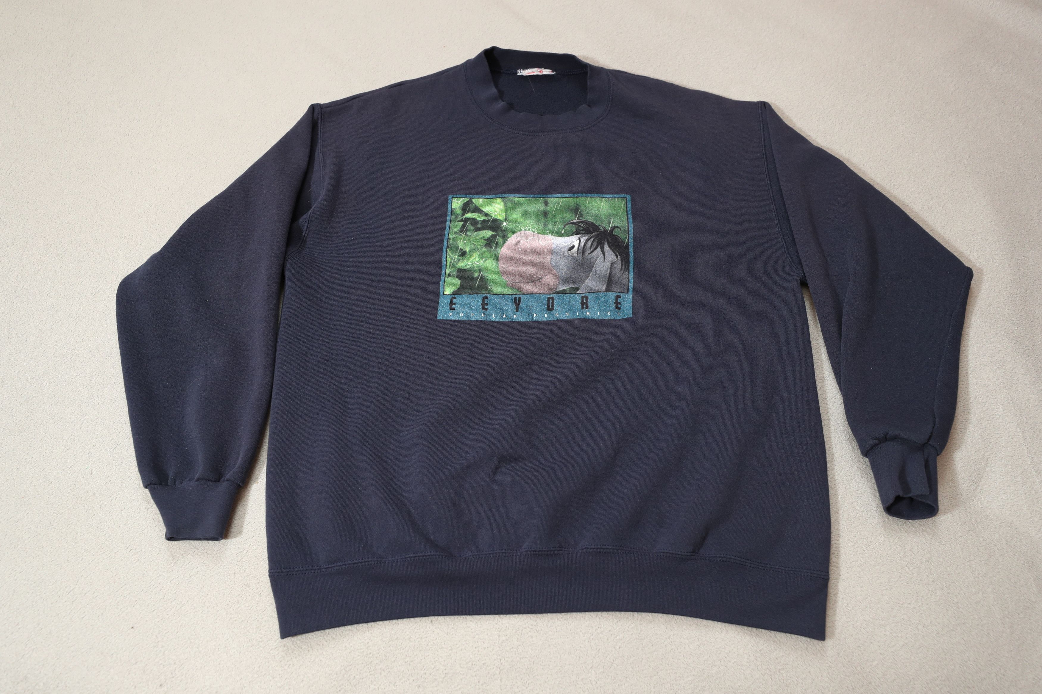 Disney Vintage Eeyore Popular Pessimist Crewneck (XL) Size US XL / EU 56 / 4 - 3 Thumbnail