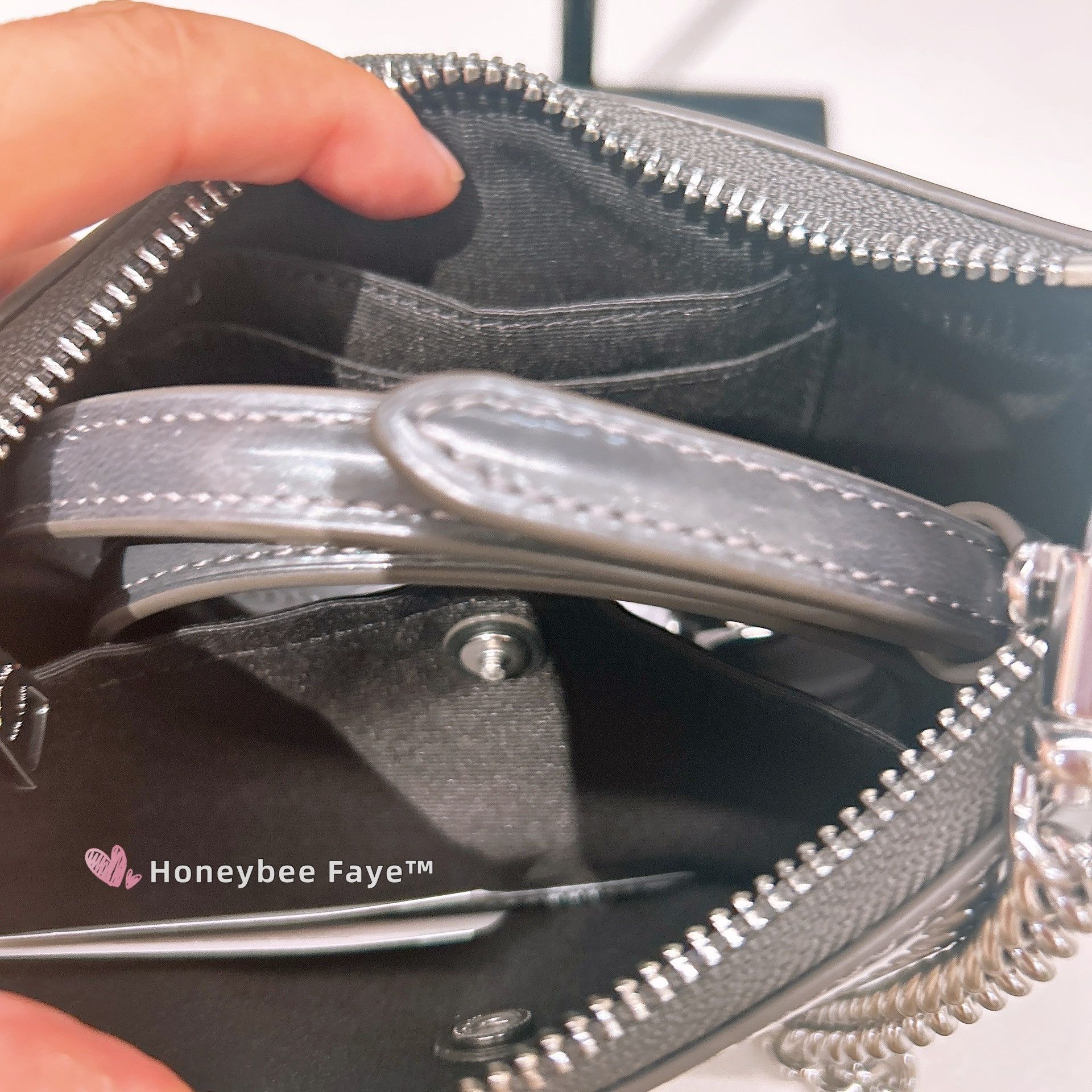 Coach Teri Mini Crossbody Bag CCE83 Metallic Gunmetal Size ONE SIZE - 10 Thumbnail