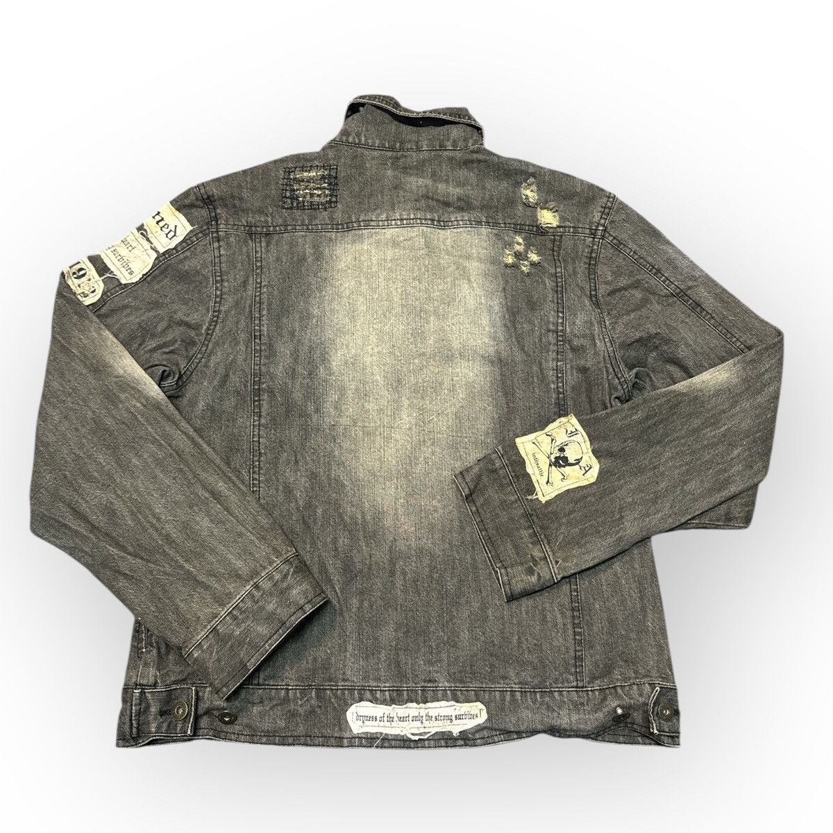 In The Attic In The Attic Punk and Anarchy Trucker Jacket Size US L / EU 52-54 / 3 - 7 Thumbnail