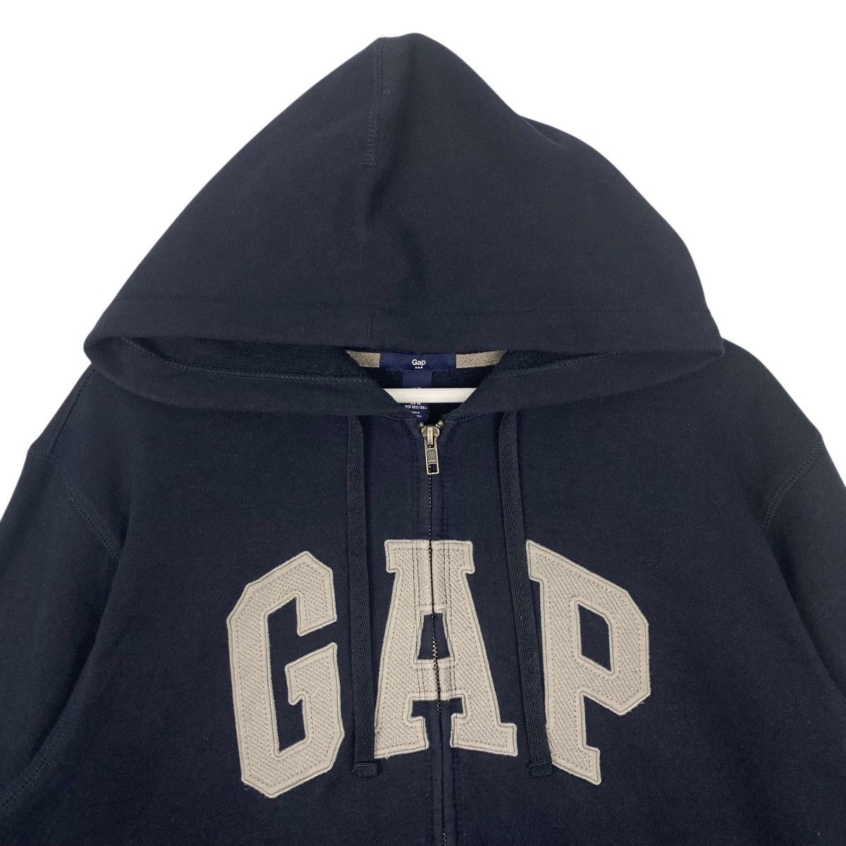 Other Vintage GAP Hoodie Full Zip Big Embroidered Black Size L Size US L / EU 52-54 / 3 - 4 Thumbnail