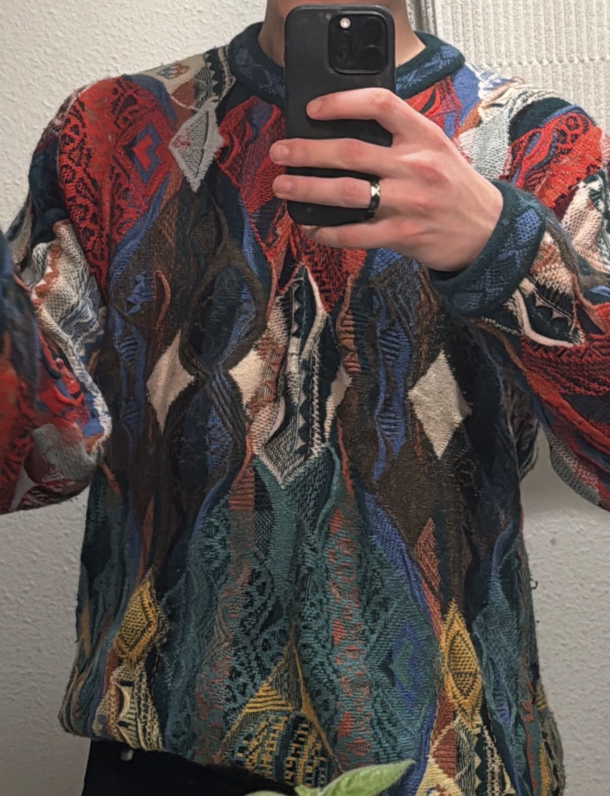 Coogi COOGI Vintage Cashmere Sweater Size US XL / EU 56 / 4 - 1 Thumbnail