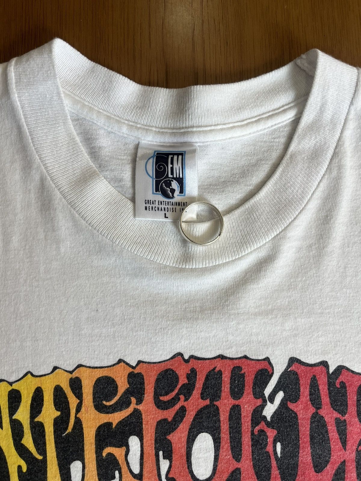 Grateful Dead Vintage GRATEFUL DEAD what Alones Strance Trip It’s Been 90’ Size US L / EU 52-54 / 3 - 5 Thumbnail