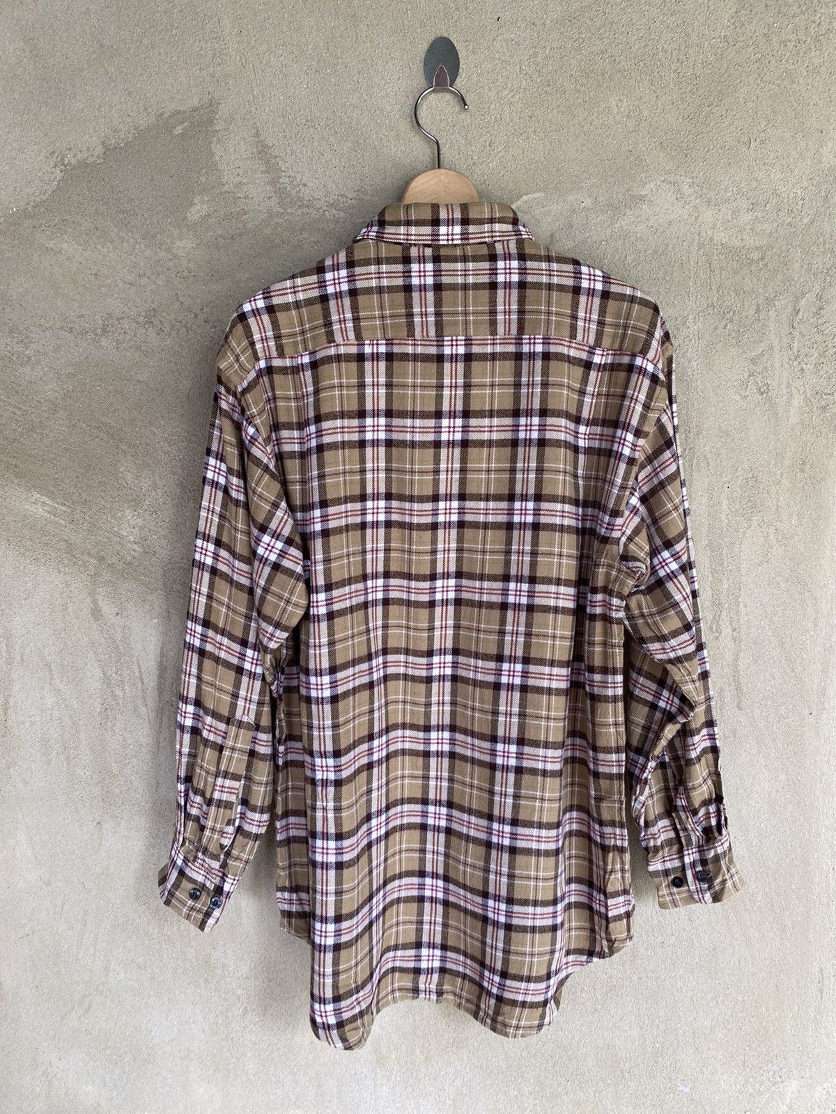 Fila Vintage Fila Plaid Tartan Flannel Shirt Button Up Size US L / EU 52-54 / 3 - 7 Thumbnail