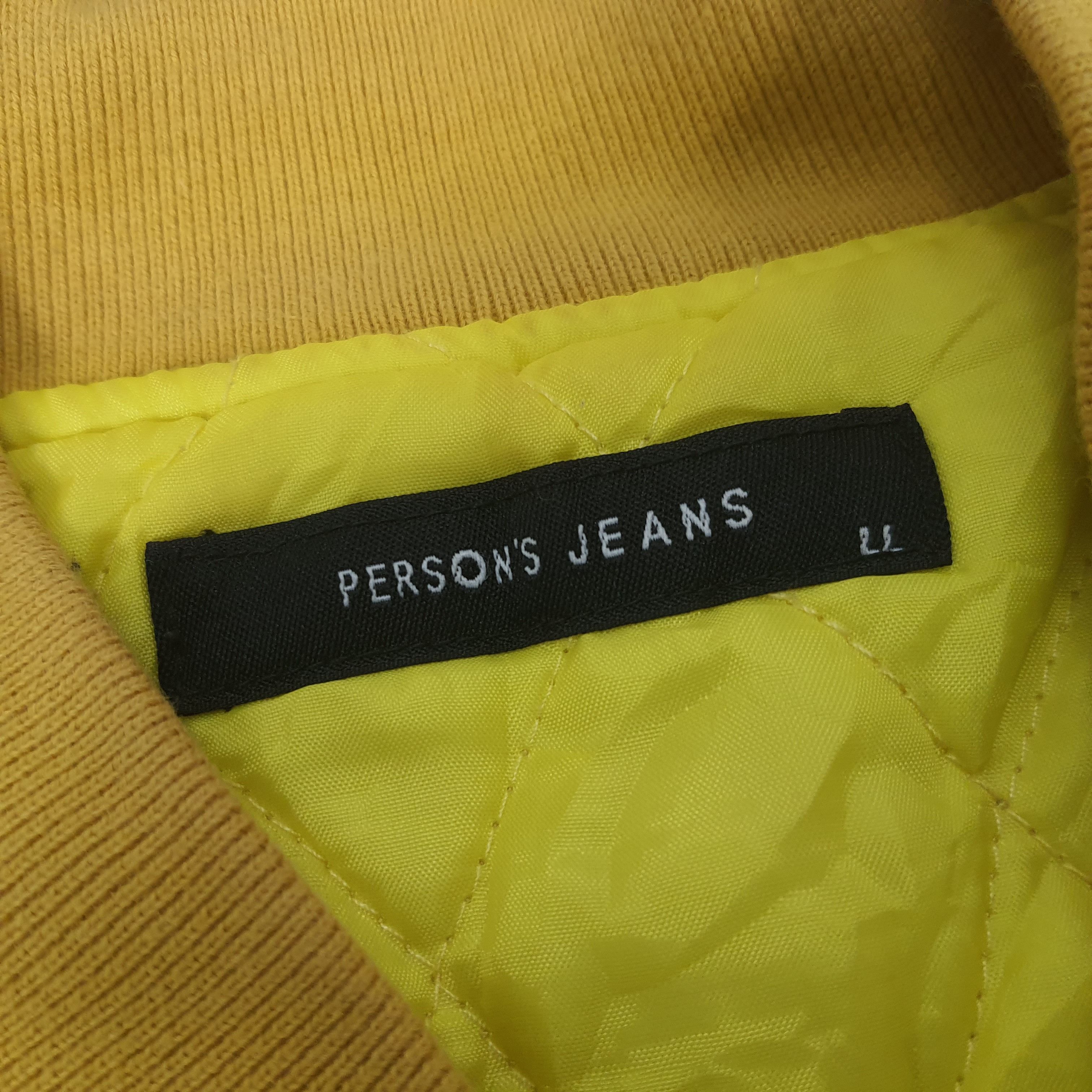 PERSON'S × Vintage Vintage Person's Jean Varsity Patches Varsity Jacket Size US L / EU 52-54 / 3 - 6 Thumbnail