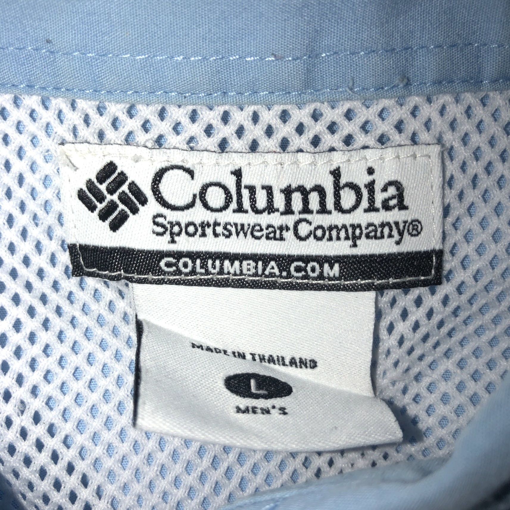 Vintage Columbia Blue Vented Fishing Shirt Mens XL Button-Up Short Sleeve Size US XL / EU 56 / 4 - 4 Thumbnail