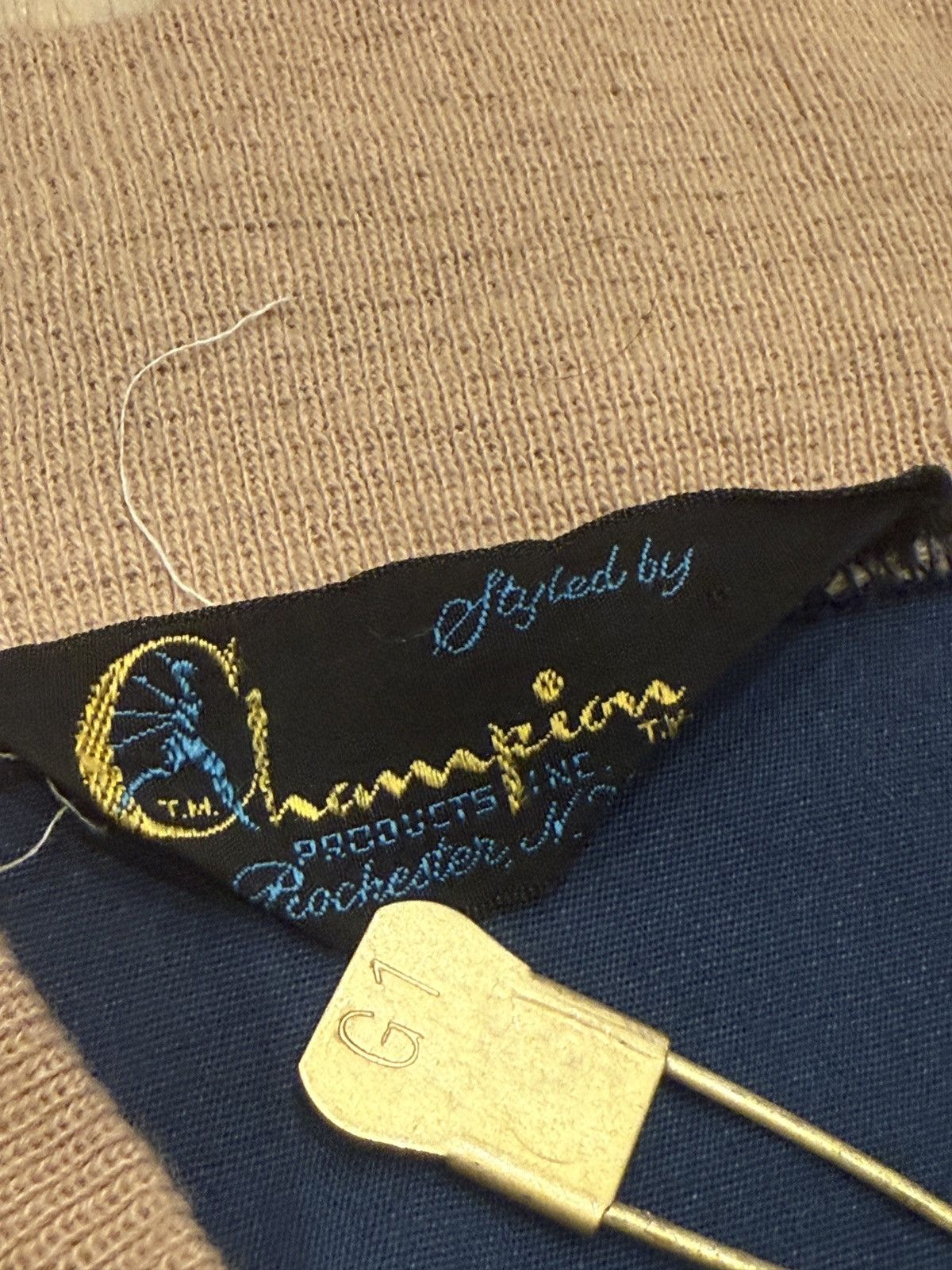 Champion 1950/60s Champion Track Warm Up Jacket (Running Man) Size US M / EU 48-50 / 2 - 2 Thumbnail